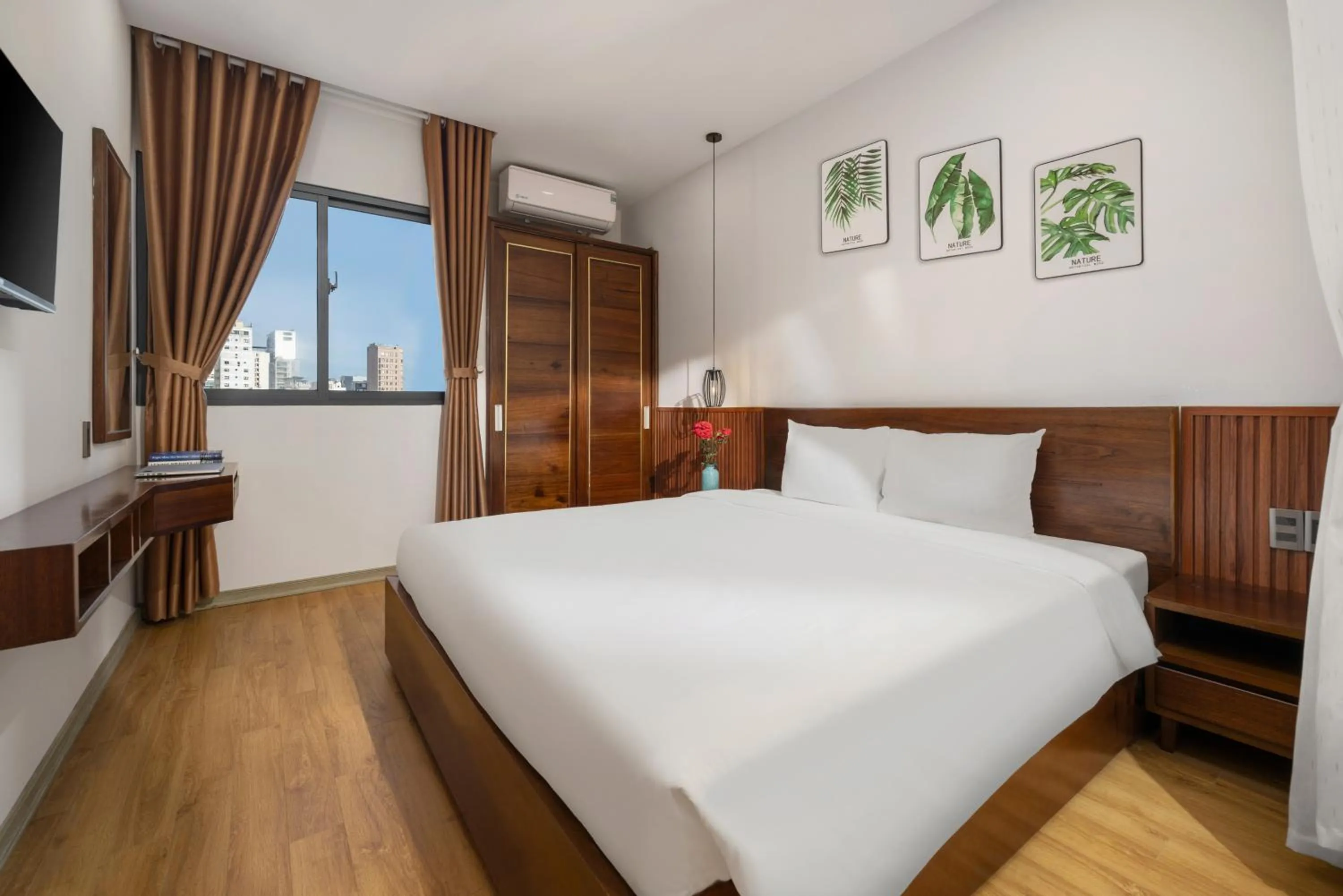 Bed in Dana Boutique Hotel & Apartment