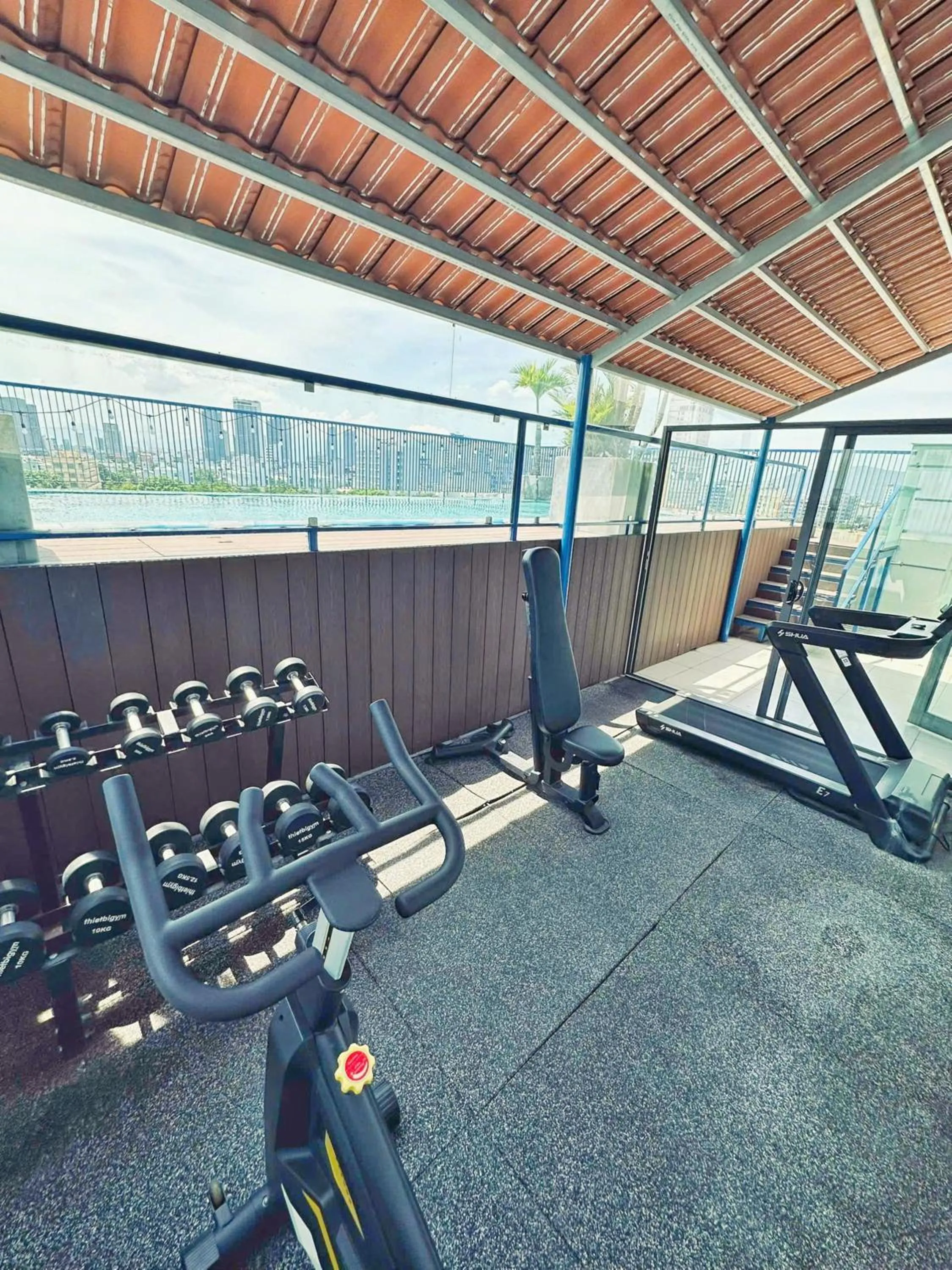 Fitness centre/facilities in Dana Boutique Hotel & Apartment