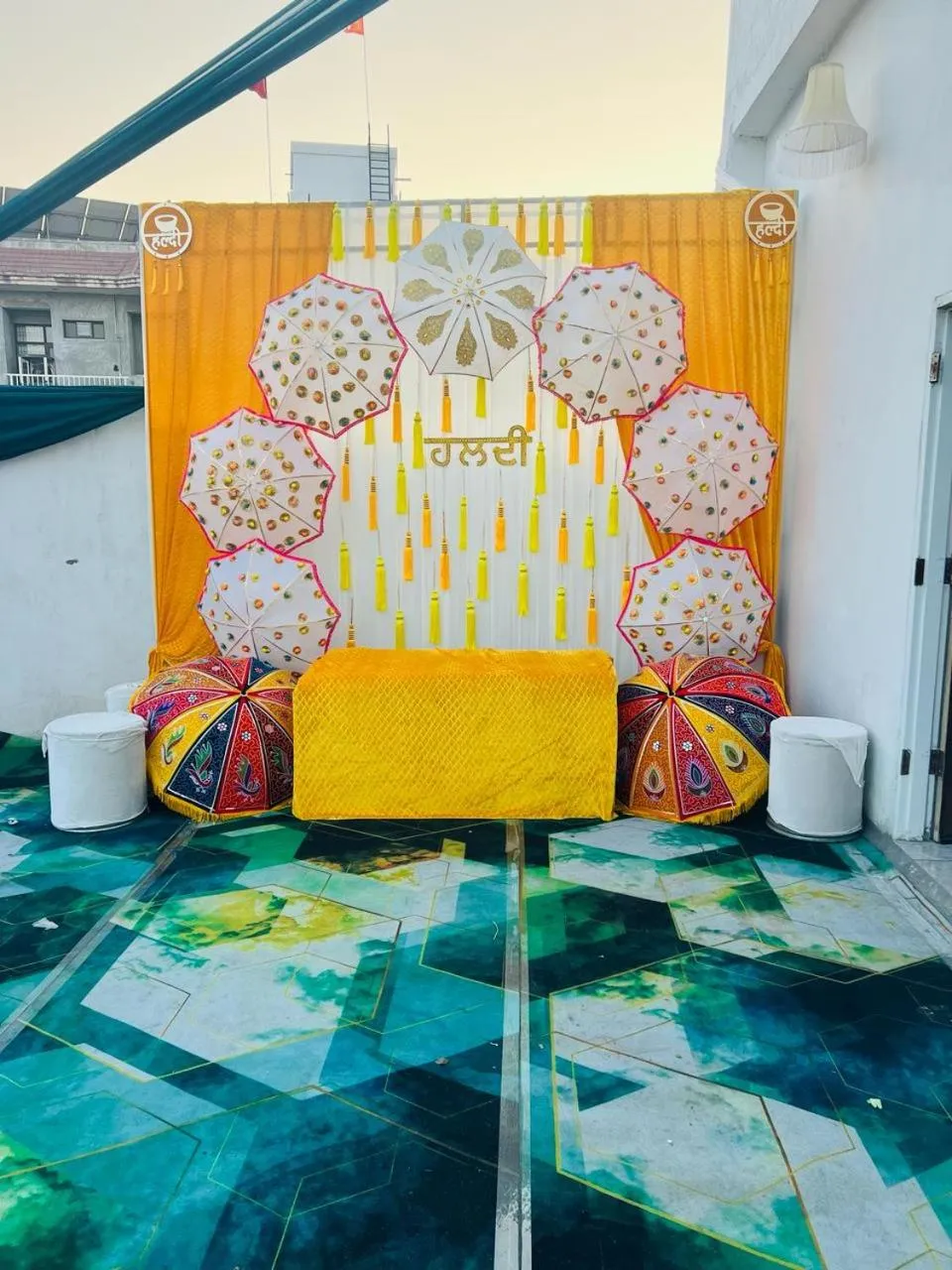 Seating area in Raghav inn