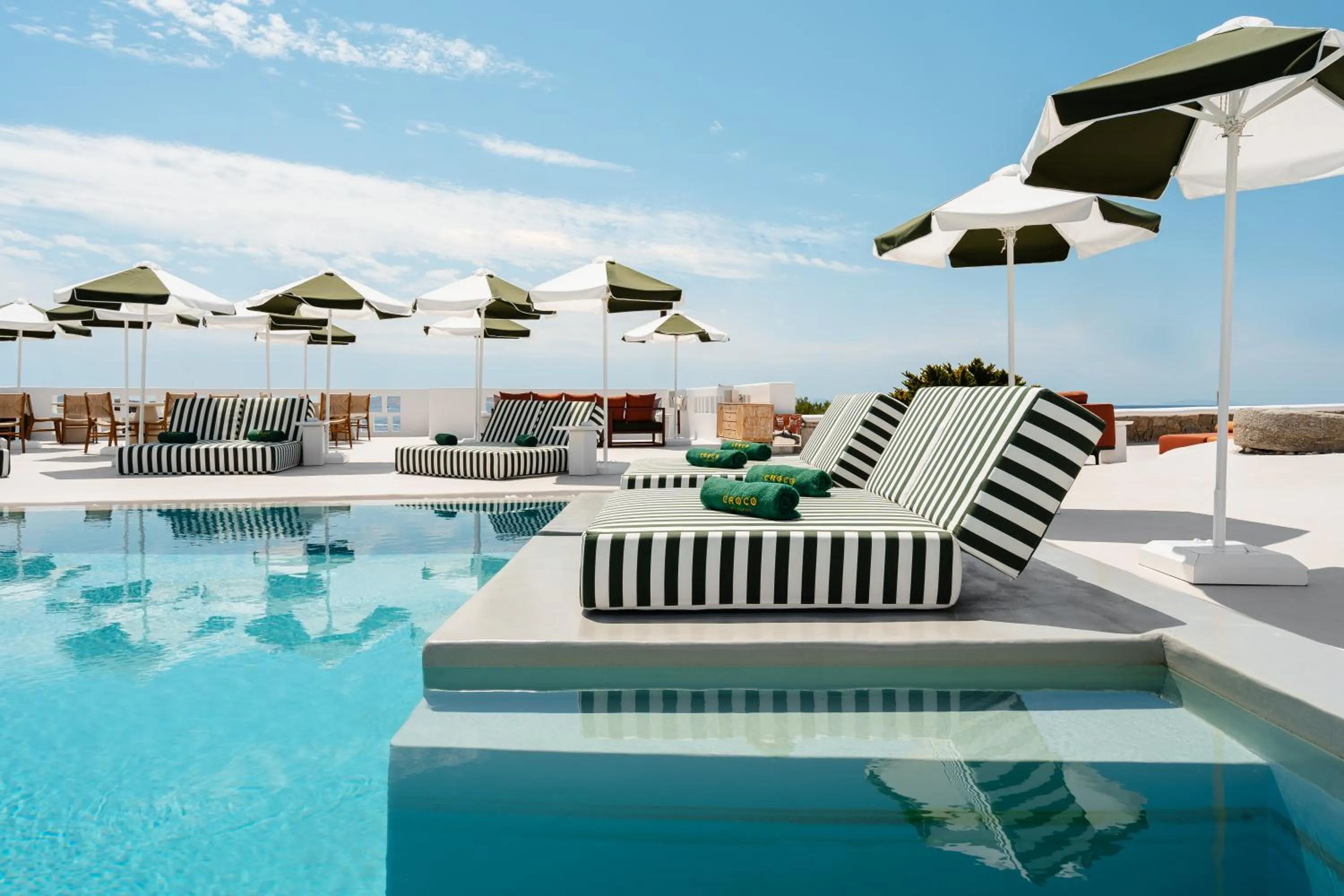 Swimming pool in Croco Mykonos