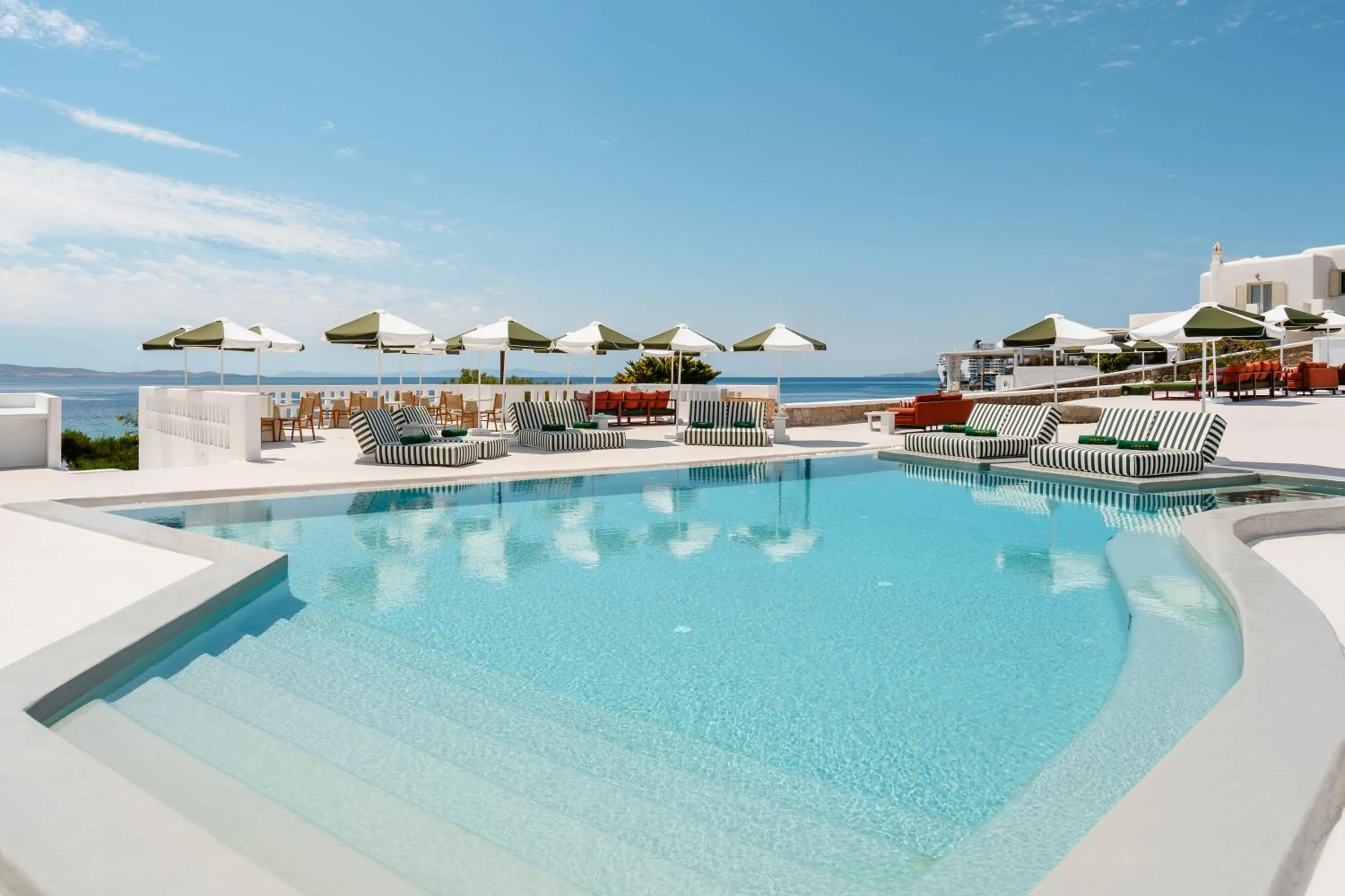 Swimming pool in Croco Mykonos