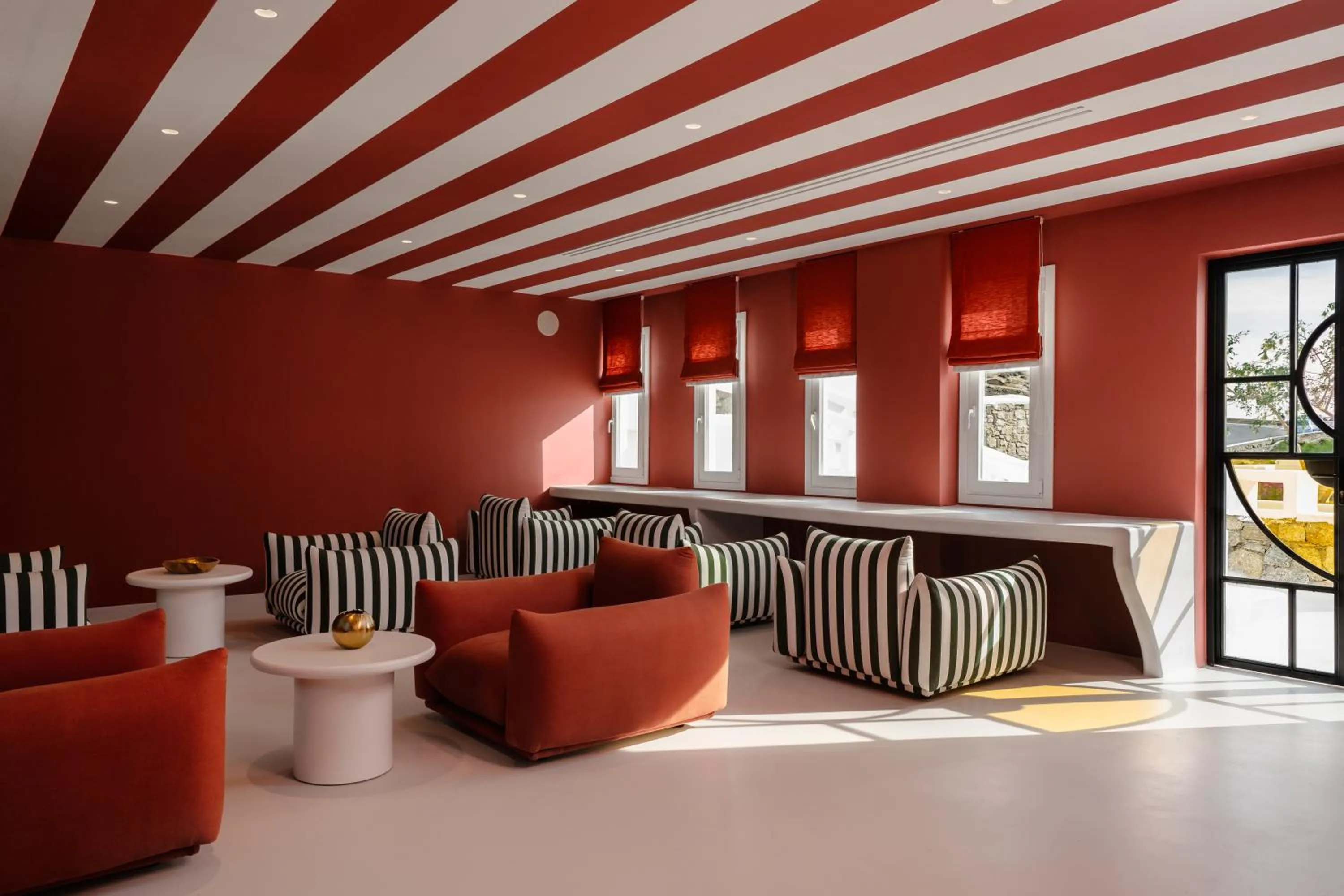 Lobby or reception in Croco Mykonos