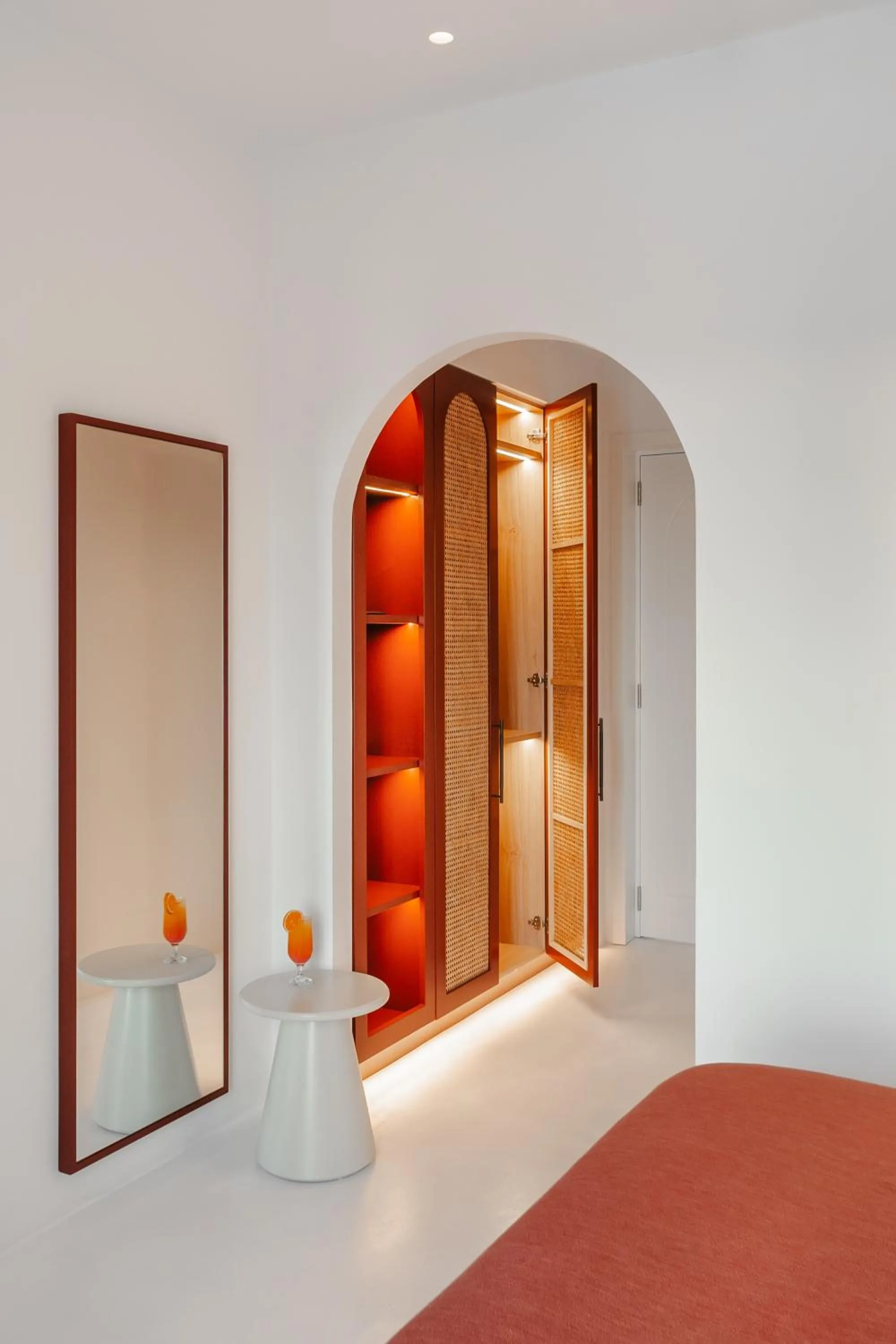 Balcony/Terrace, Bed in Croco Mykonos