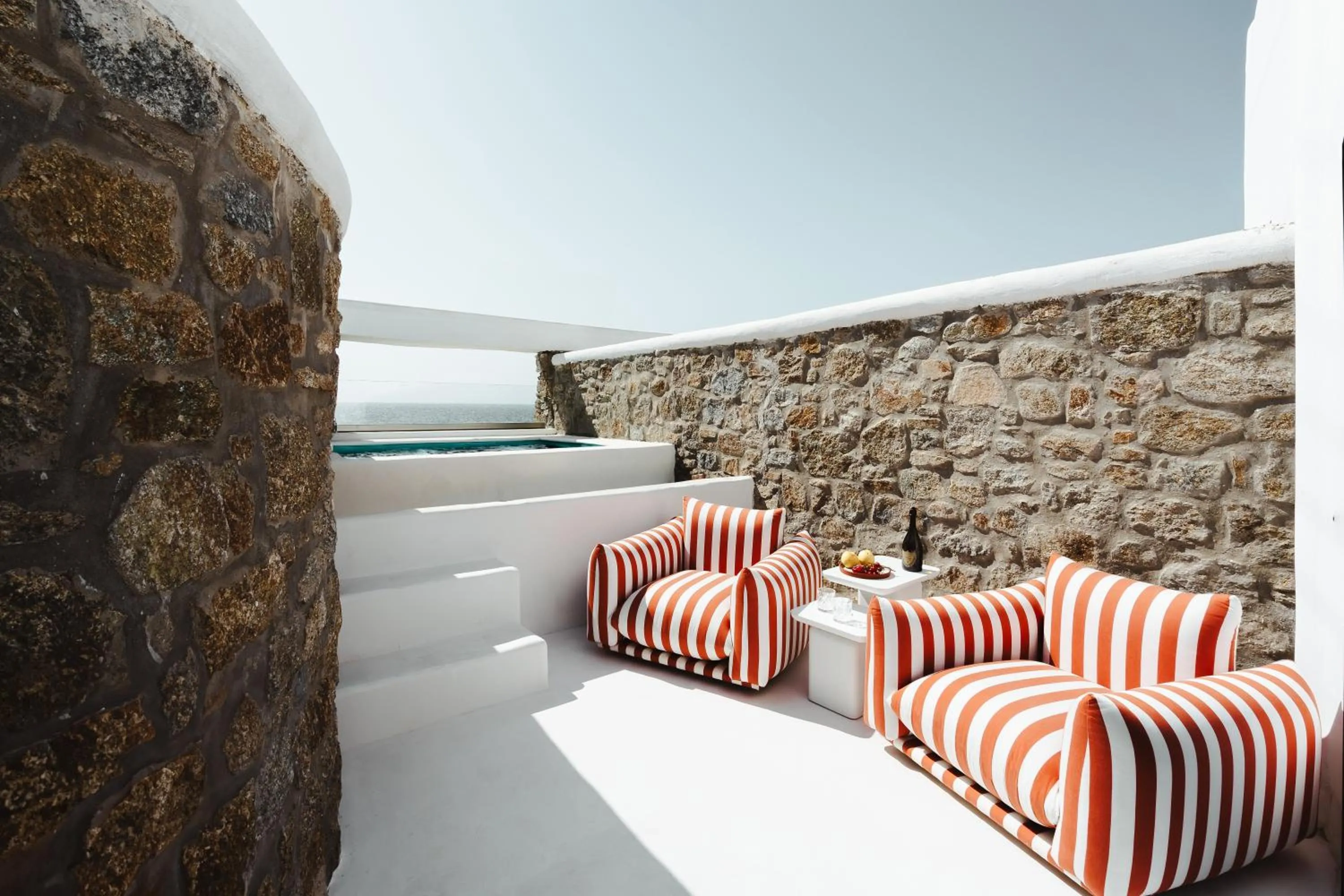 Balcony/Terrace in Croco Mykonos