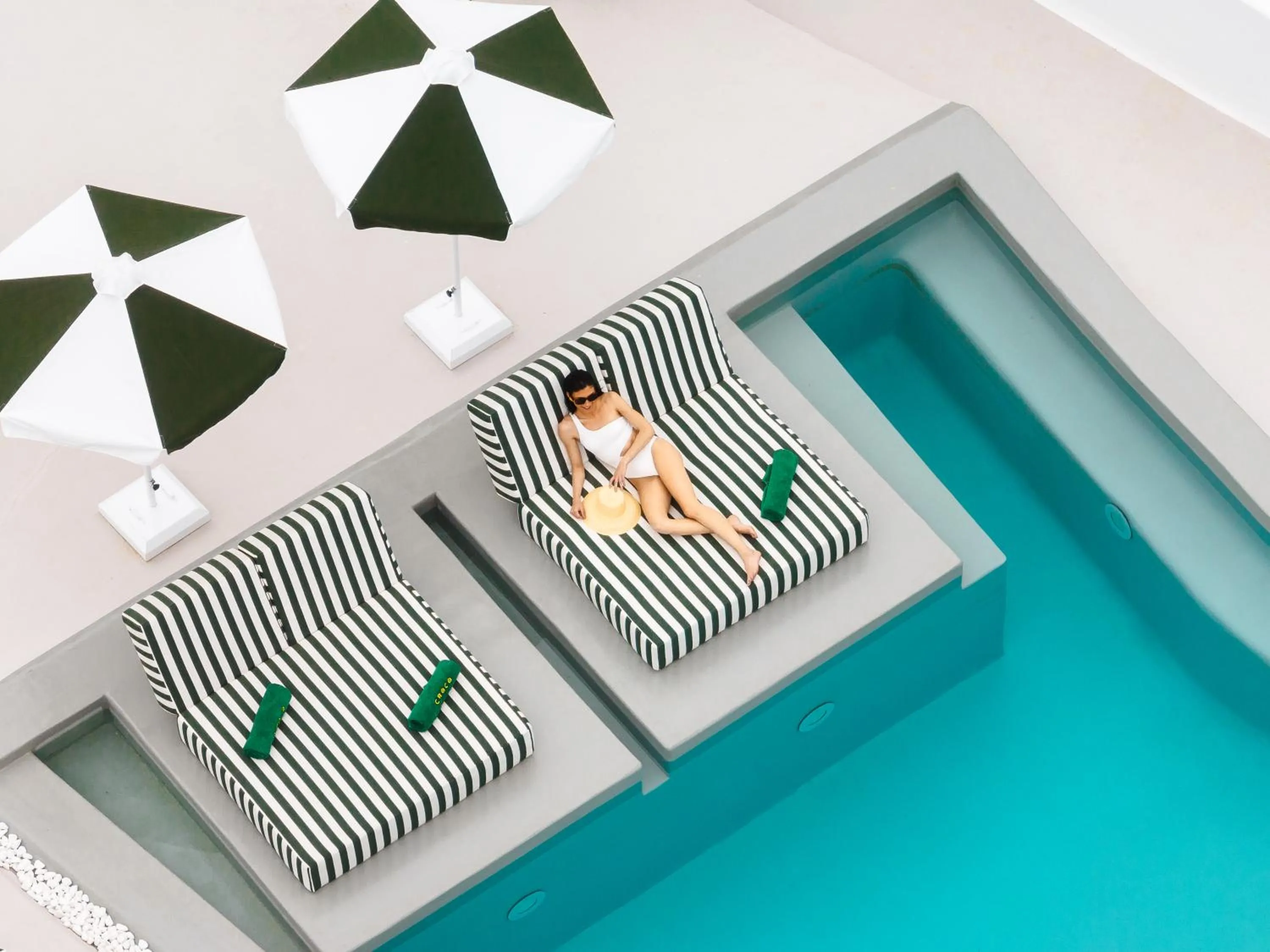 Swimming pool in Croco Mykonos