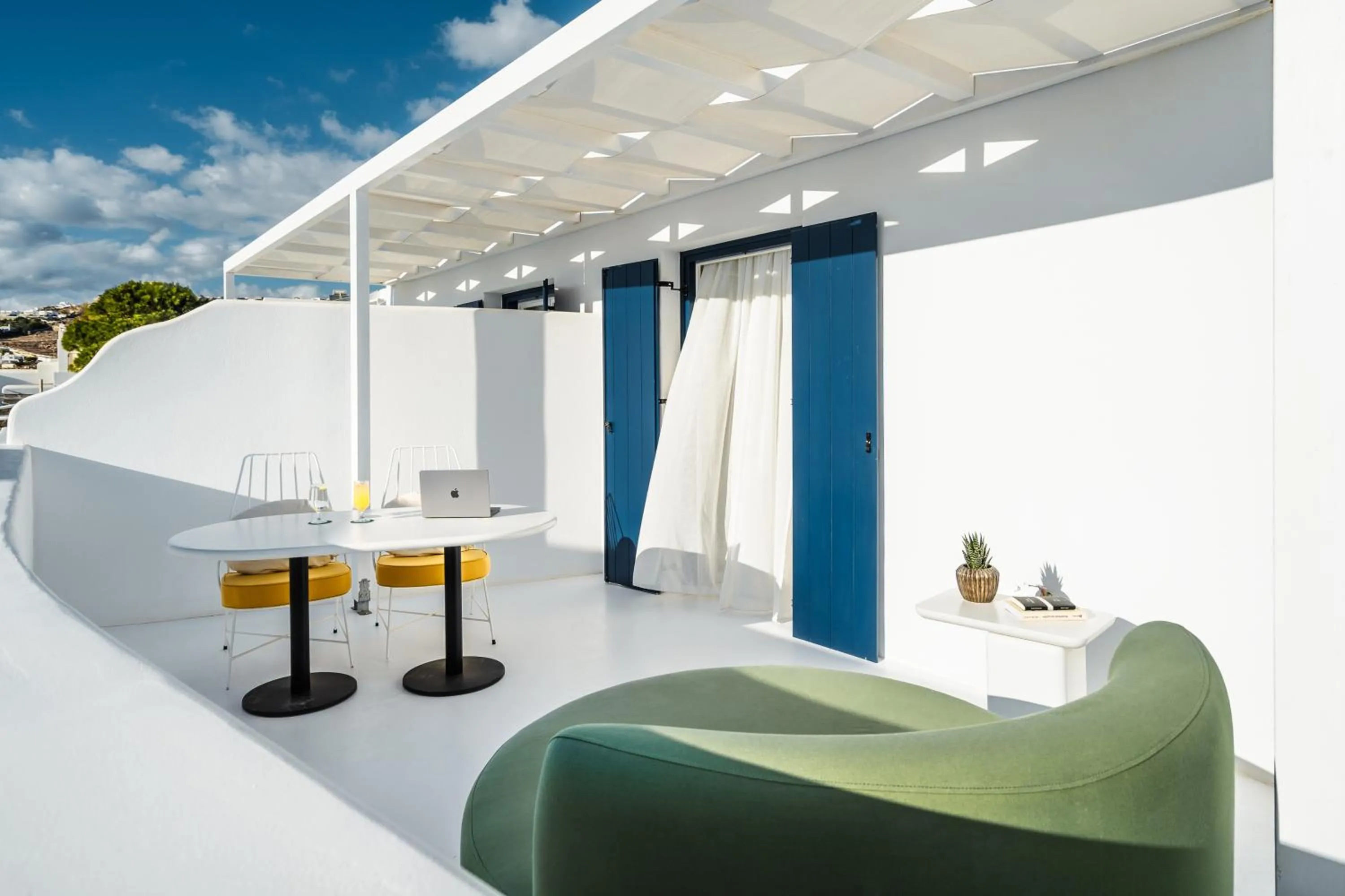 Balcony/Terrace in Croco Mykonos