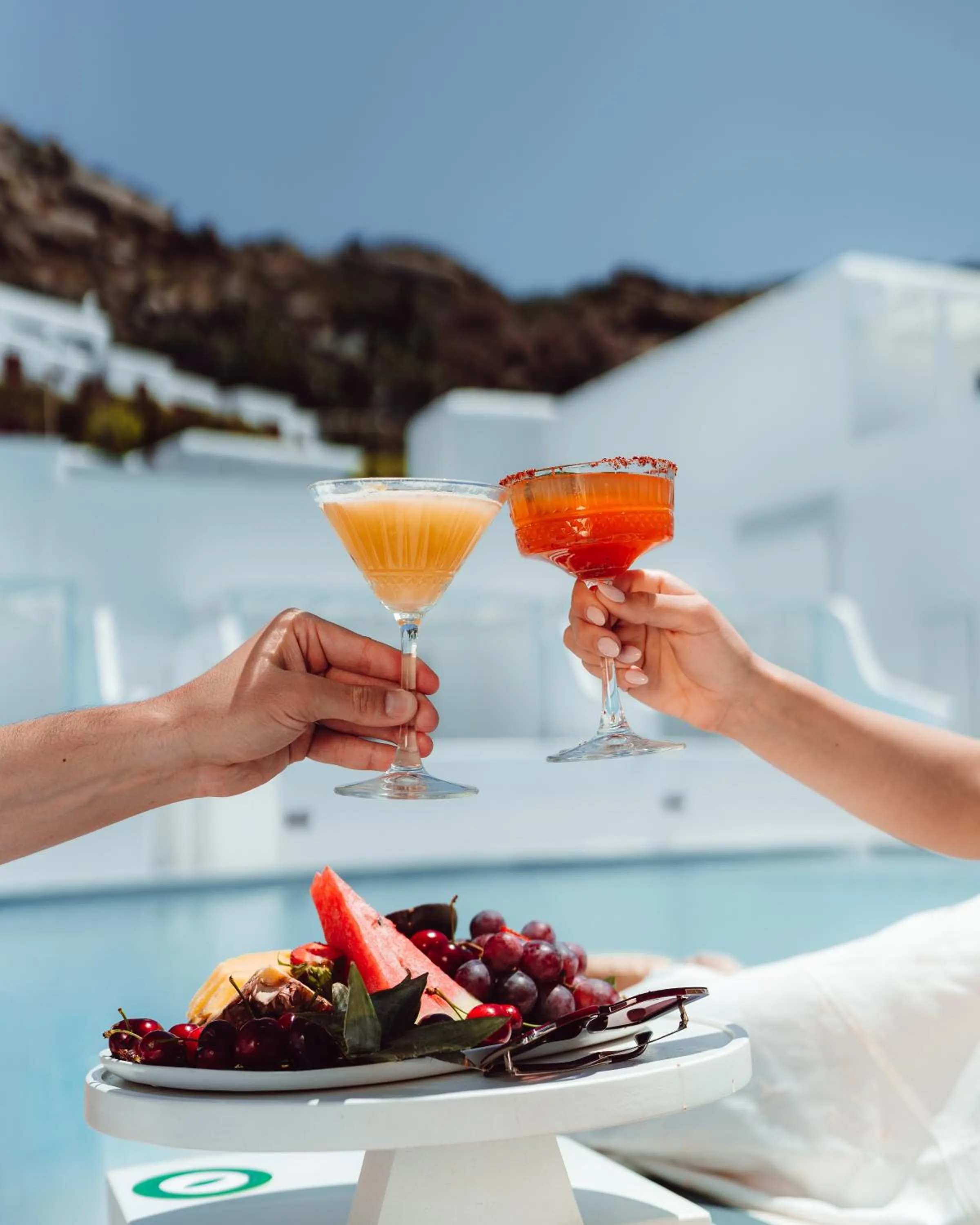 Food and drinks in Croco Mykonos