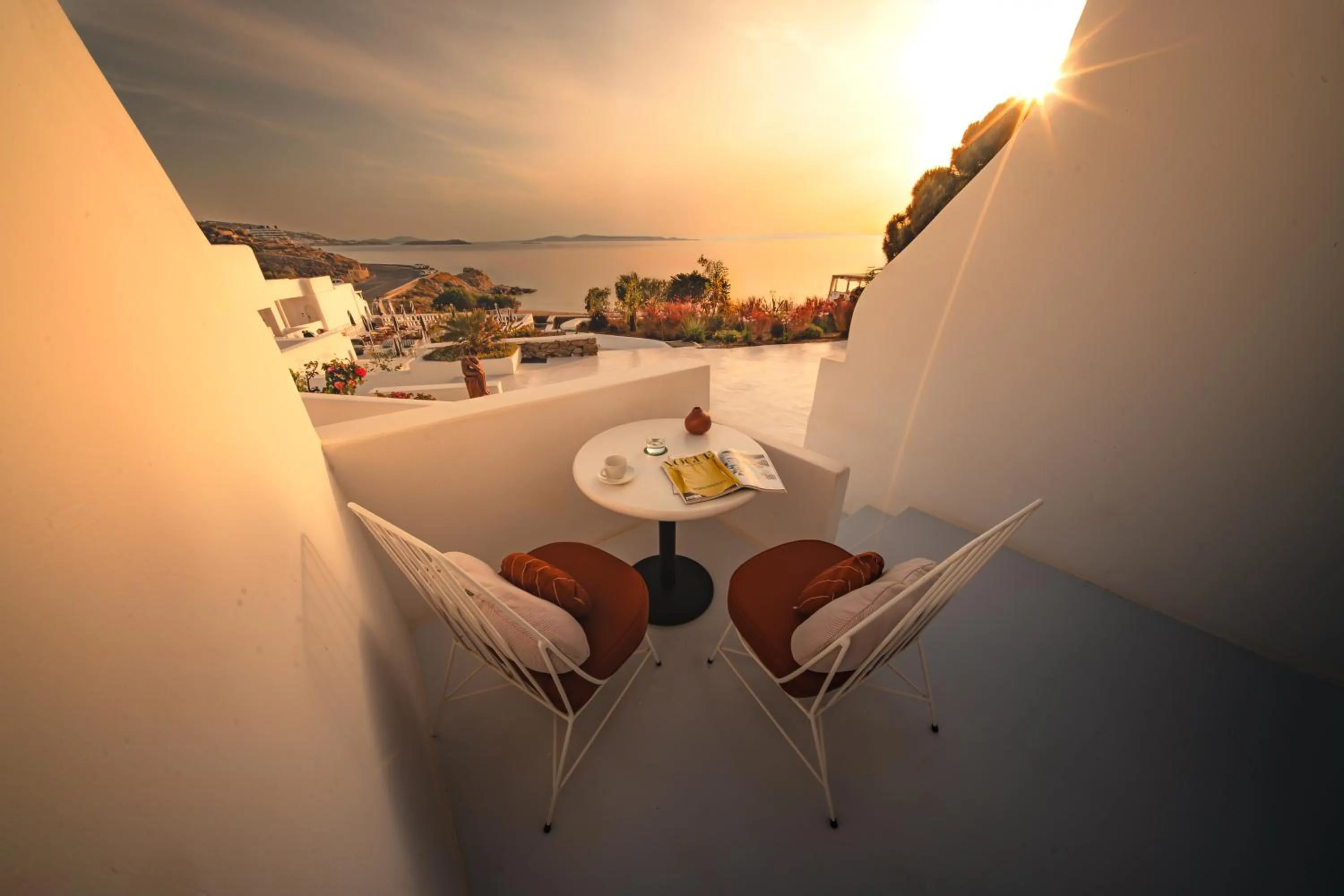 Balcony/Terrace in Croco Mykonos