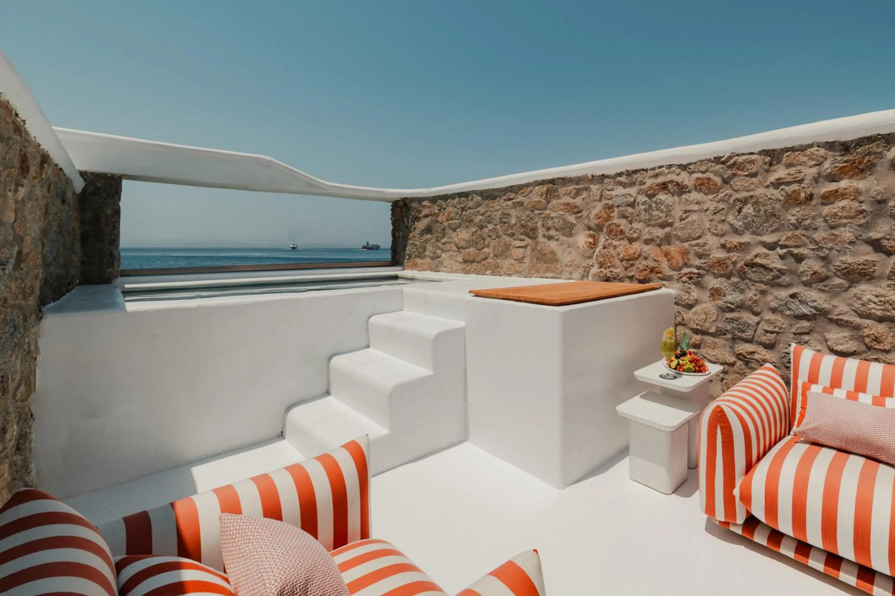 View (from property/room) in Croco Mykonos