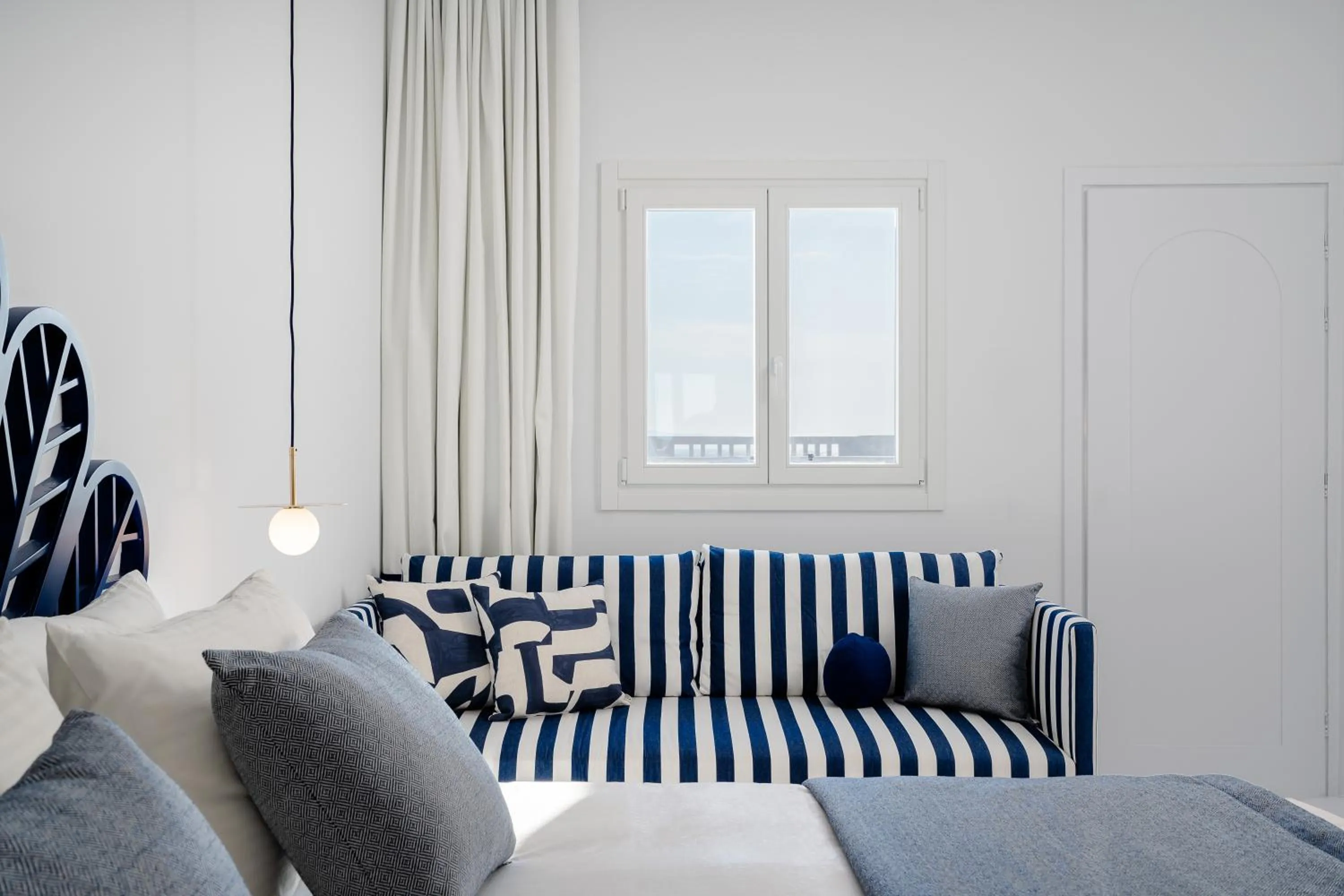 Living room in Croco Mykonos