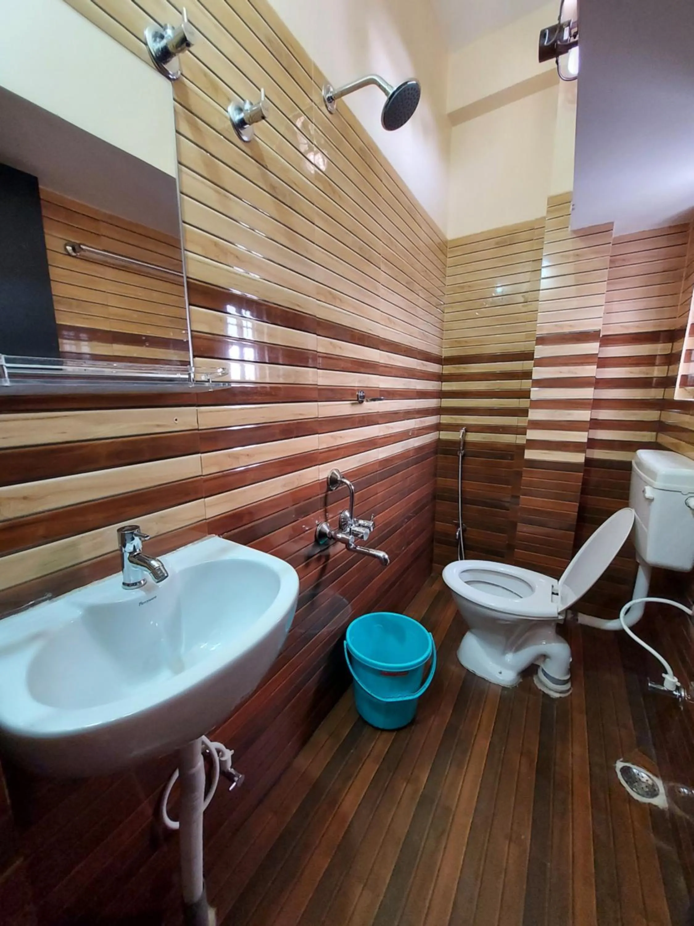 Shower in Hotel Hari Gayatri Regent