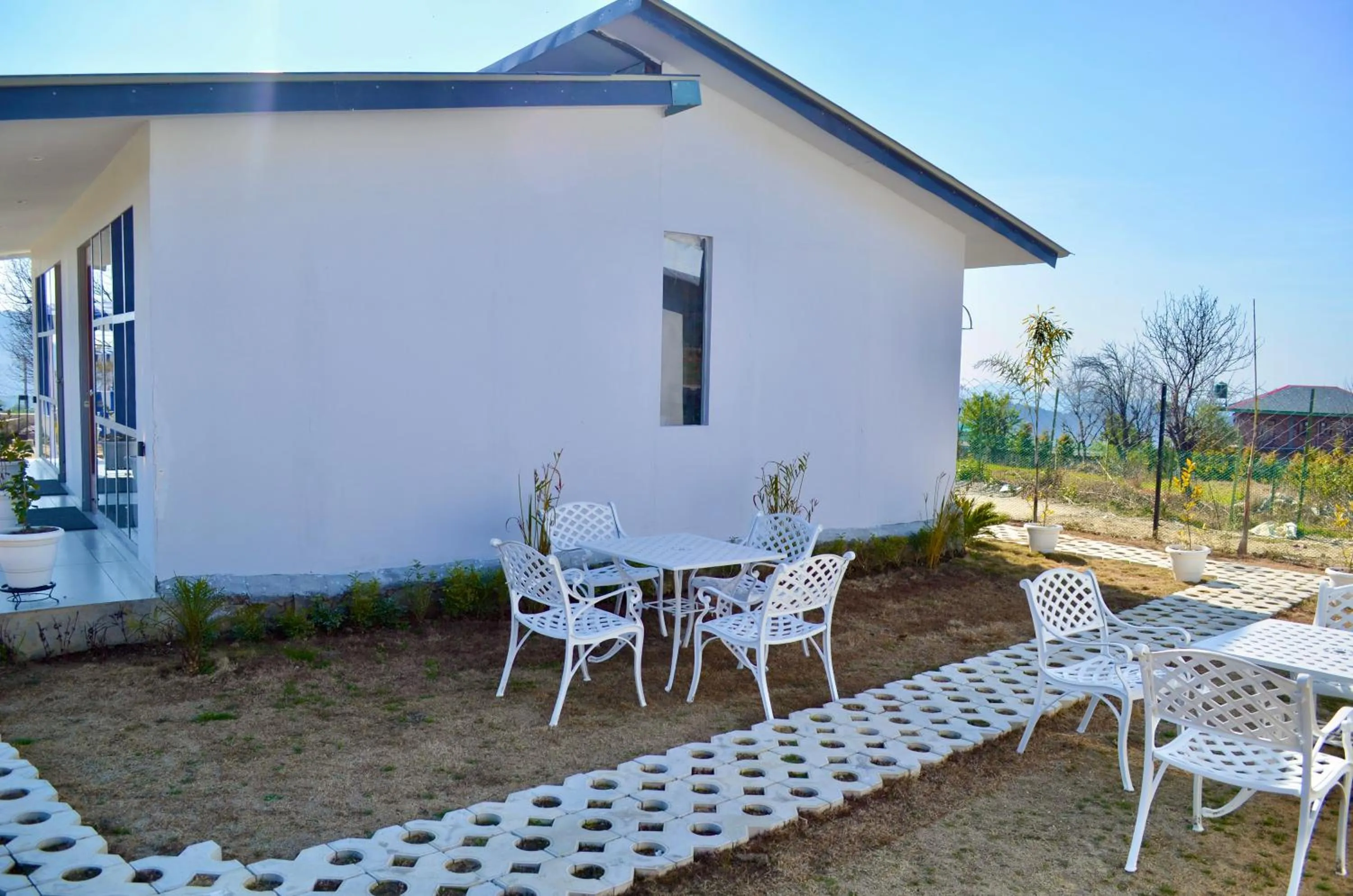 Patio in Bir Valley Retreat