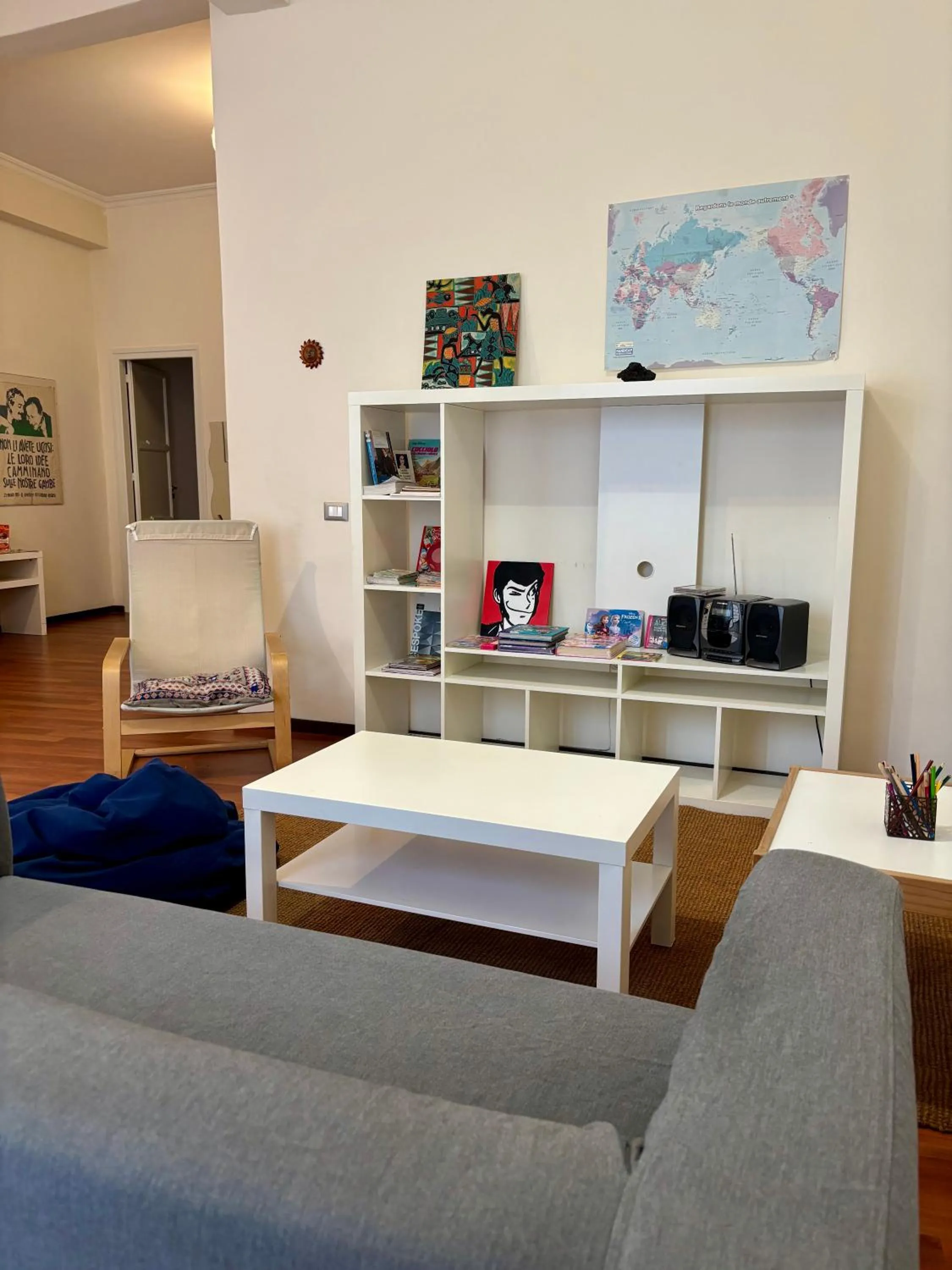 Living room in Castelnuovo Rooms #Politeama