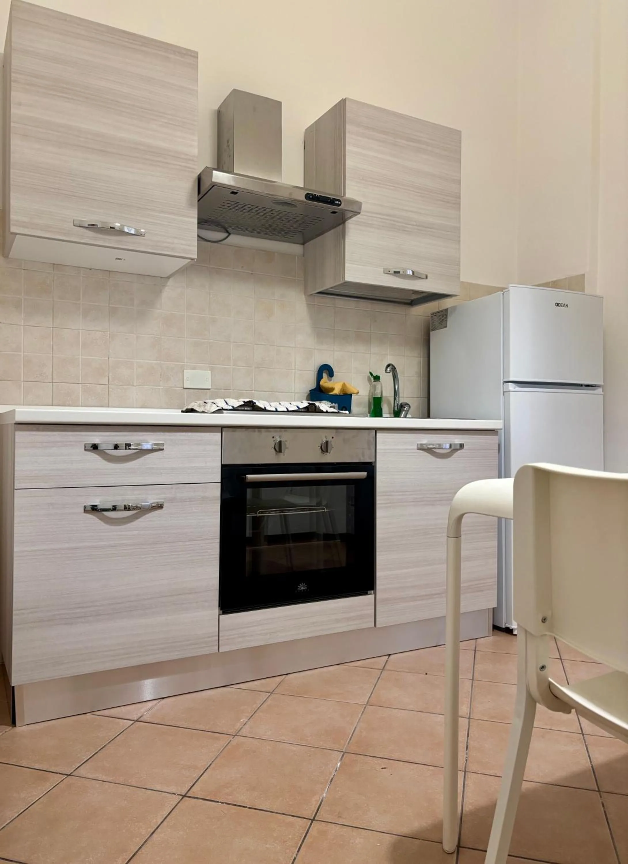 Kitchen or kitchenette in Castelnuovo Rooms #Politeama