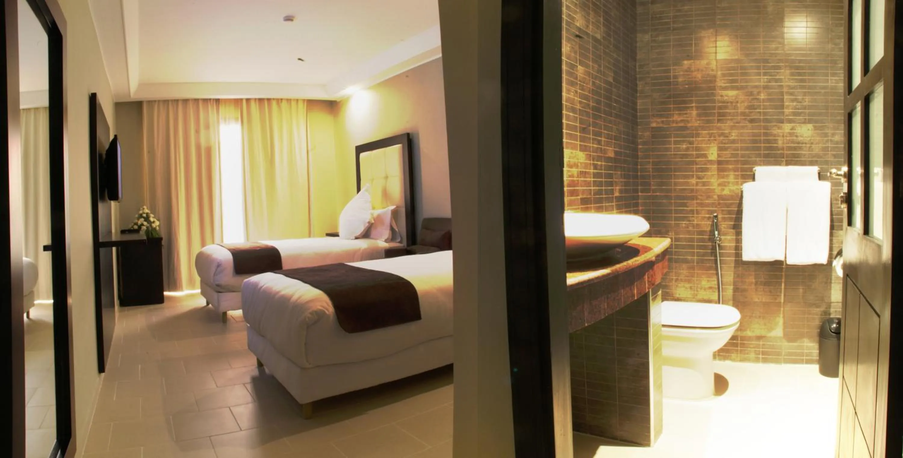 Bed in Tempoo Hotel Marrakech City Centre Adults Only