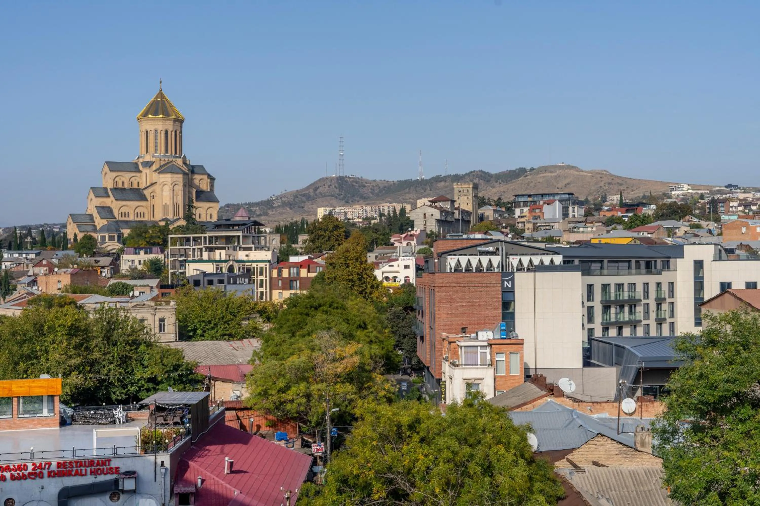 Balcony/Terrace in Hotel Best Tbilisi