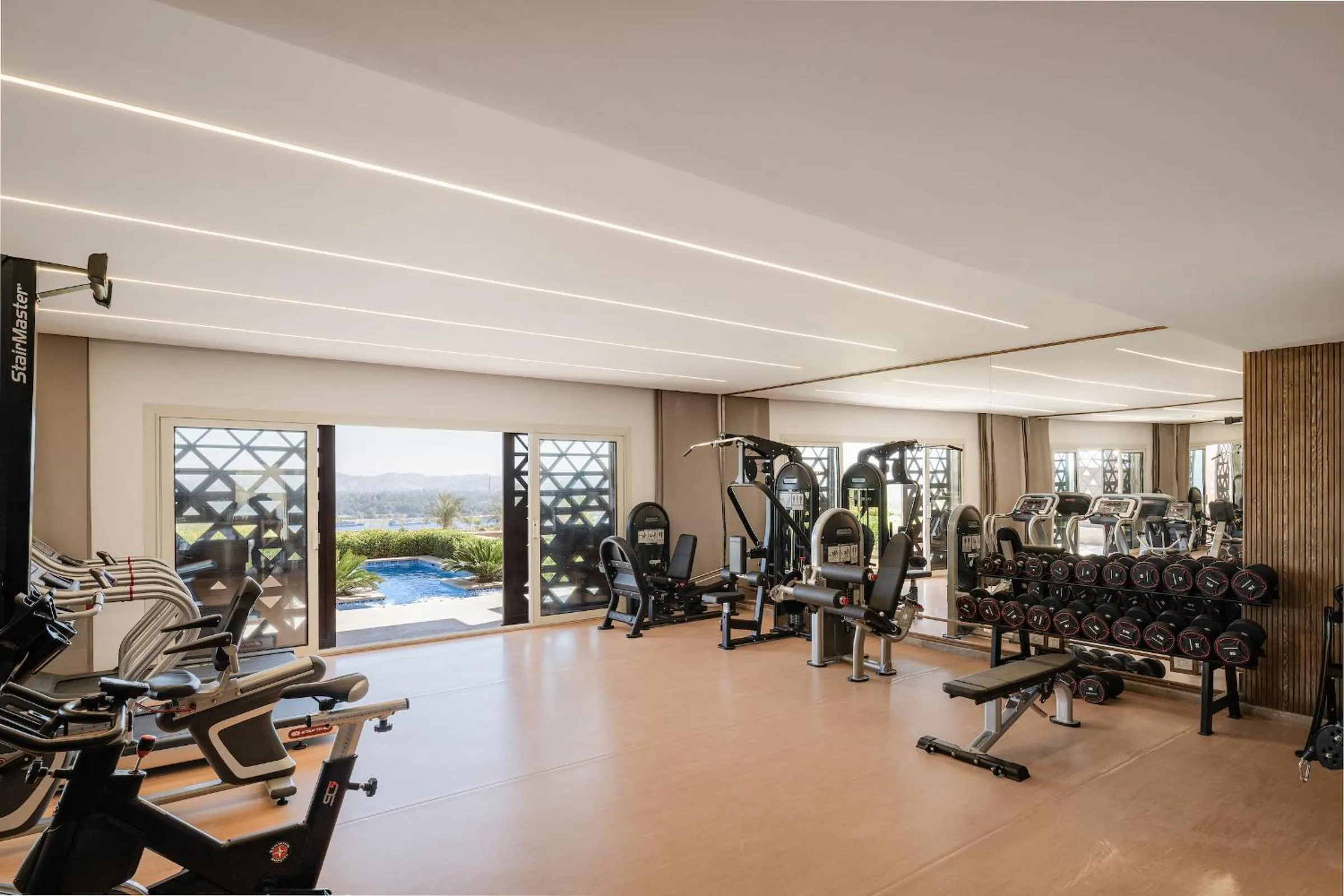 Fitness centre/facilities in The Zen Wellness Resort