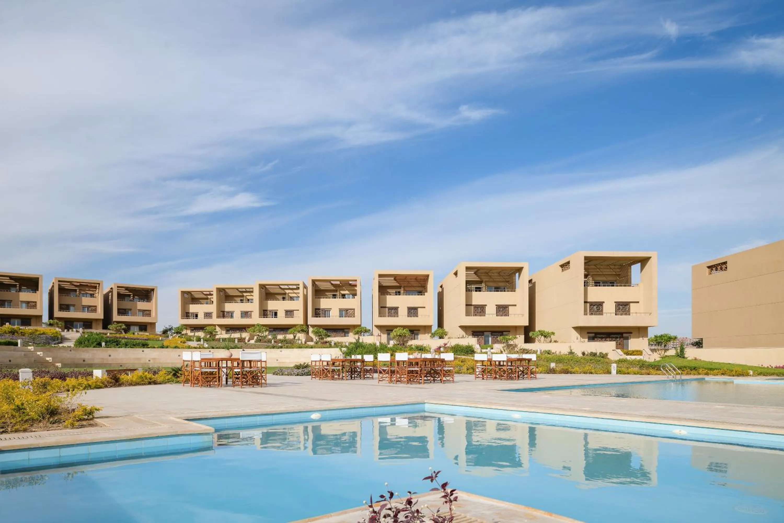 Pool view in The Zen Wellness Resort