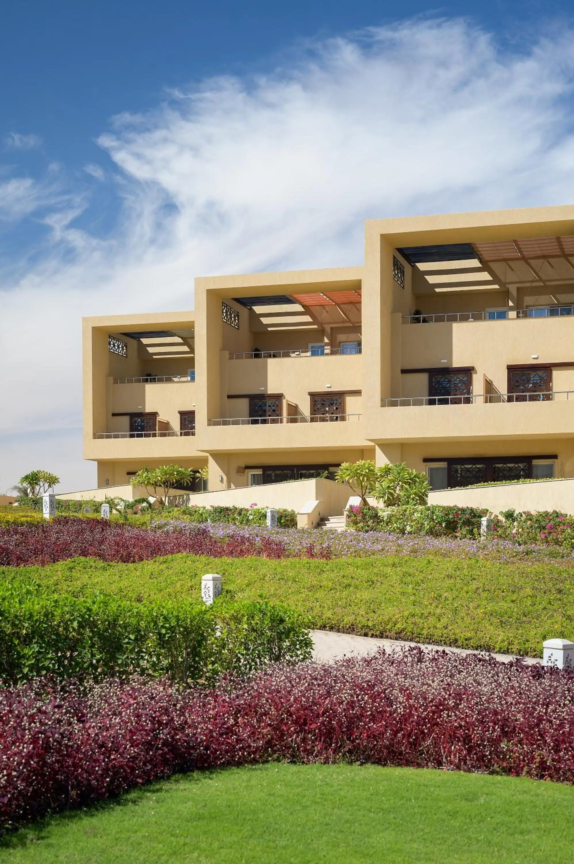 Garden view in The Zen Wellness Resort
