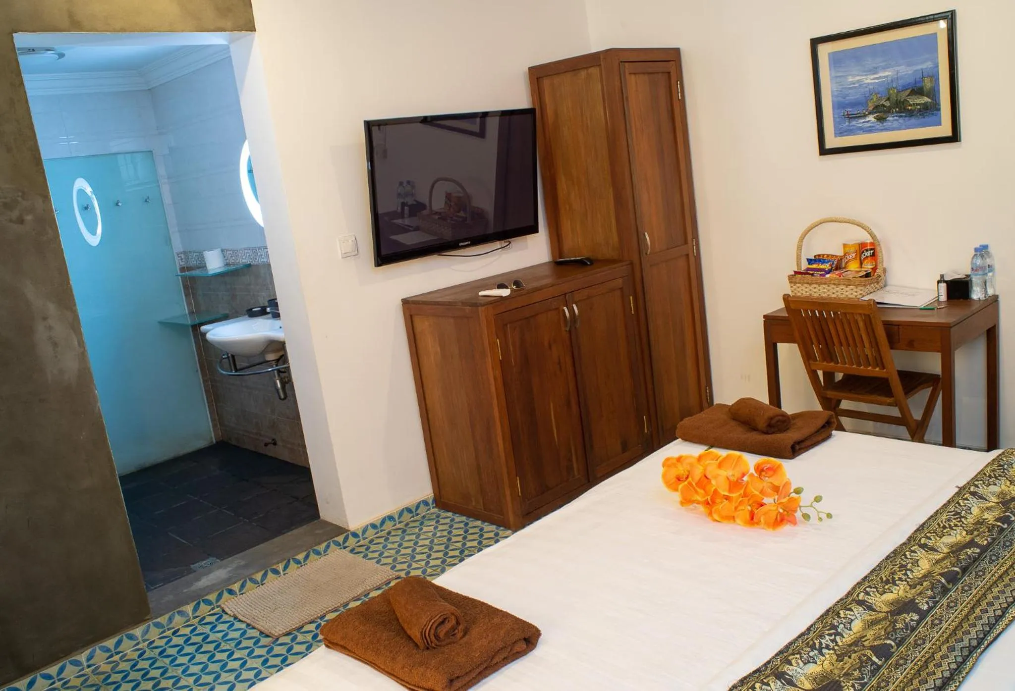 Bedroom in Villa Grange