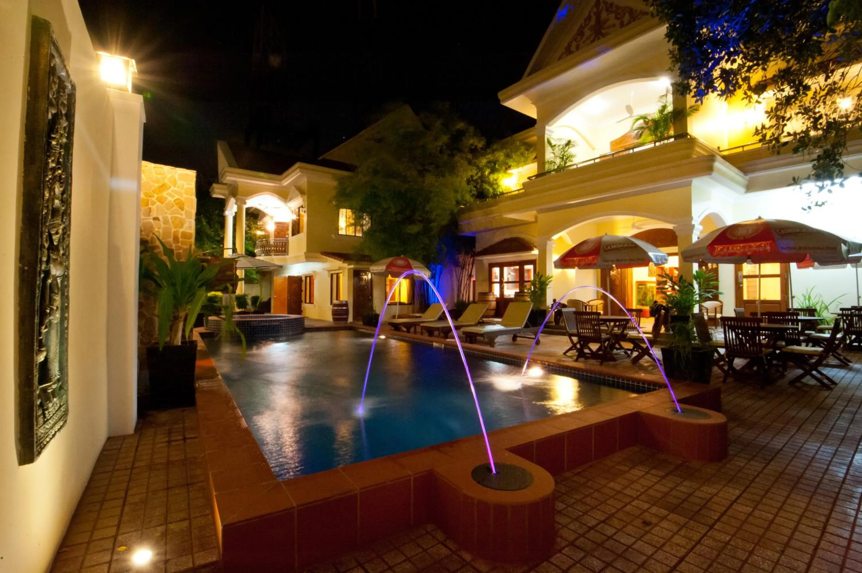 Swimming pool in Villa Grange