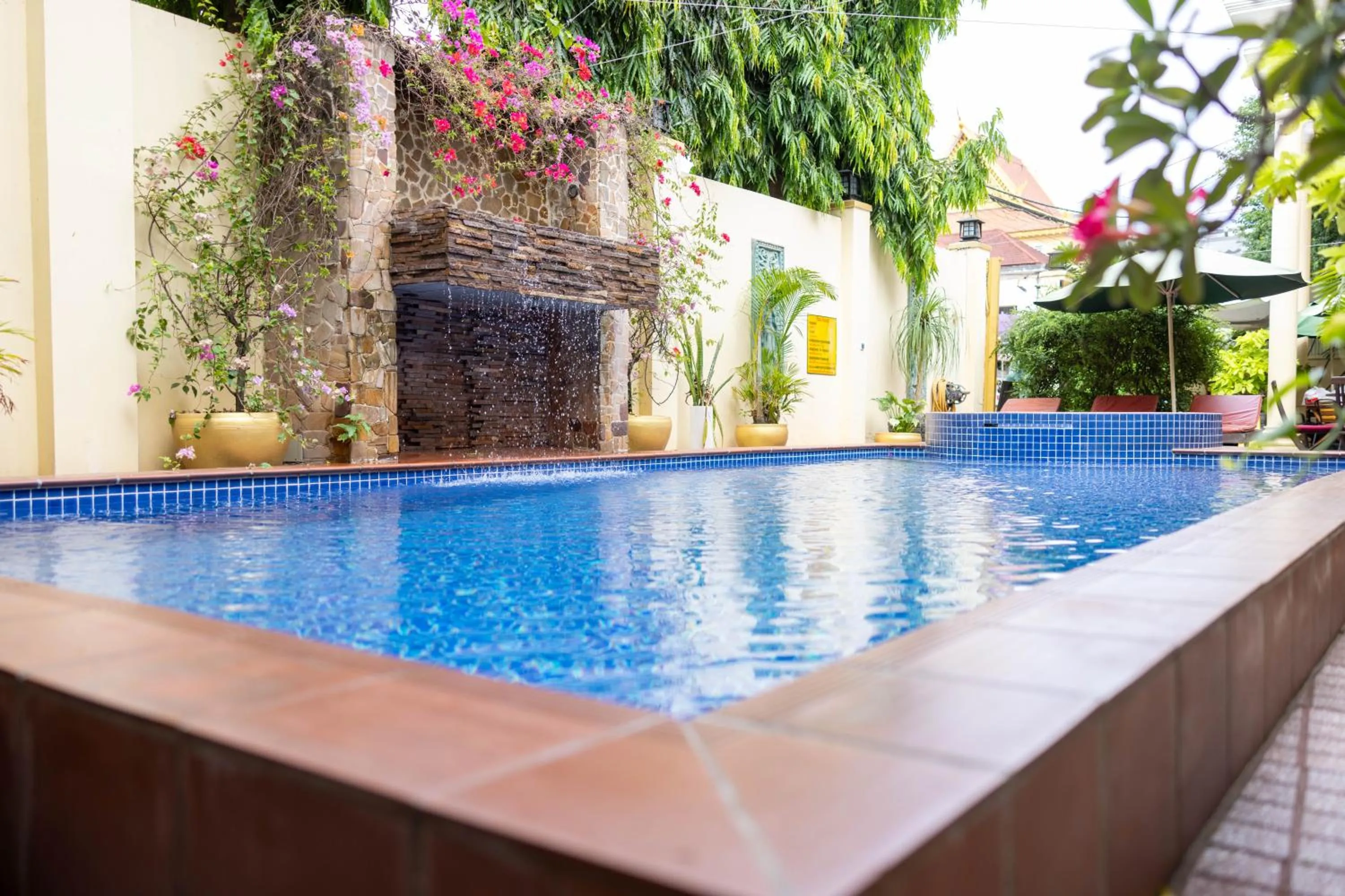 Swimming pool in Villa Grange