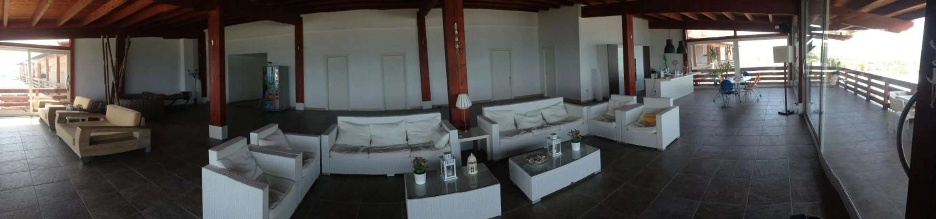 Communal lounge/ TV room in Beach Club Ippocampo