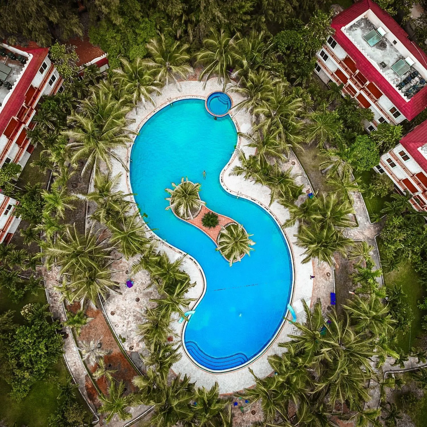 Bird's eye view in Sunrise Beach Resort