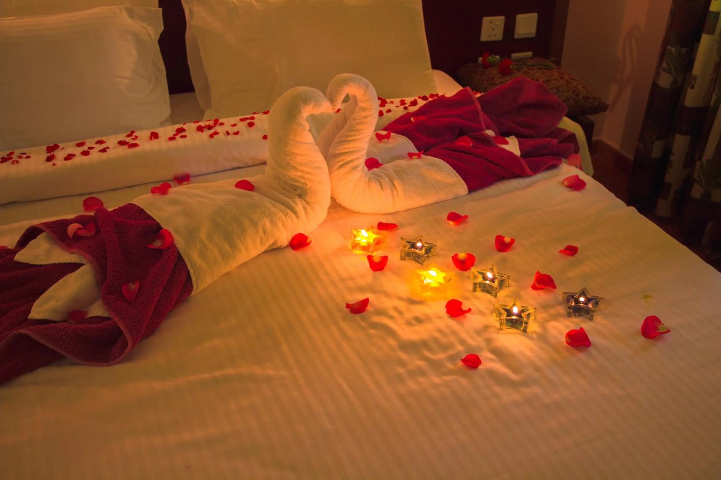 Decorative detail, Bed in Sunrise Beach Resort