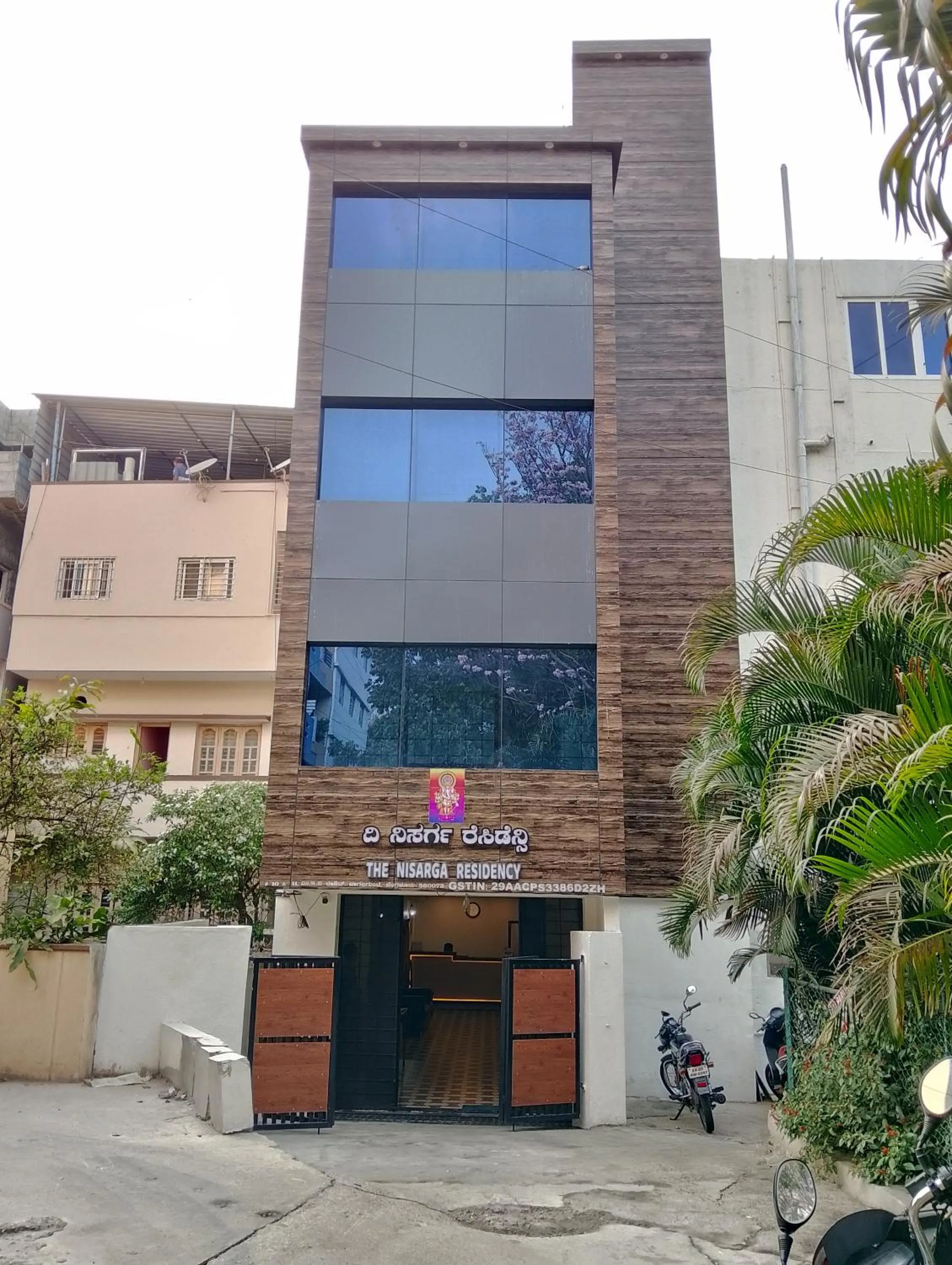 Property building in The Nisarga Residency