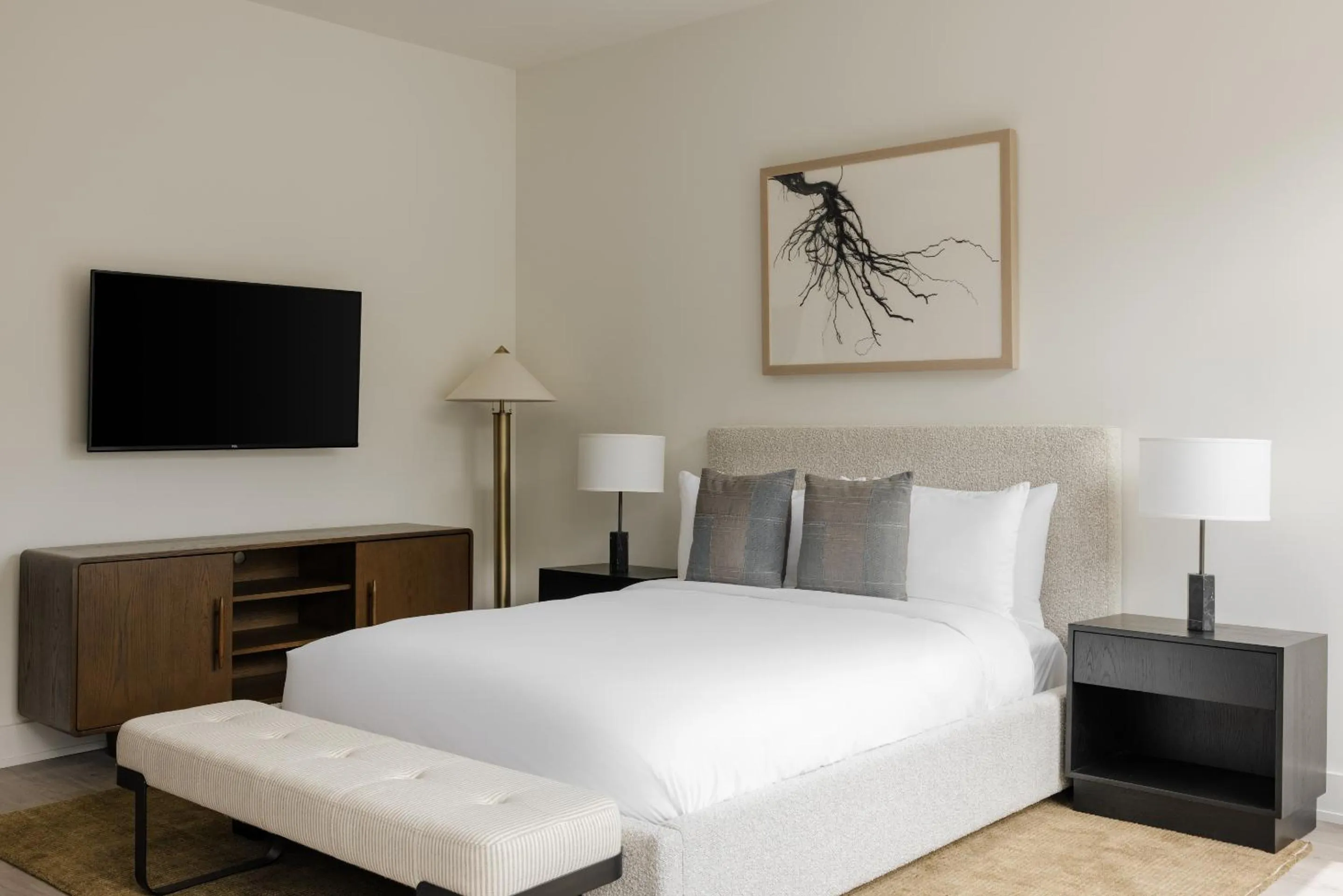 Bedroom, Bed in Reside NoMa, a Wyndham Residence