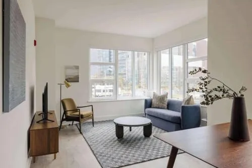 Seating area in Reside NoMa, a Wyndham Residence