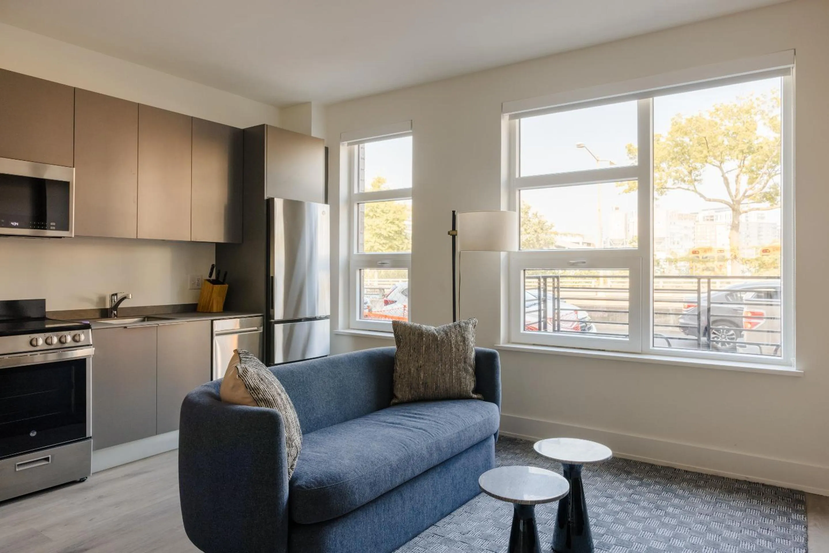 Kitchen or kitchenette in Reside NoMa, a Wyndham Residence