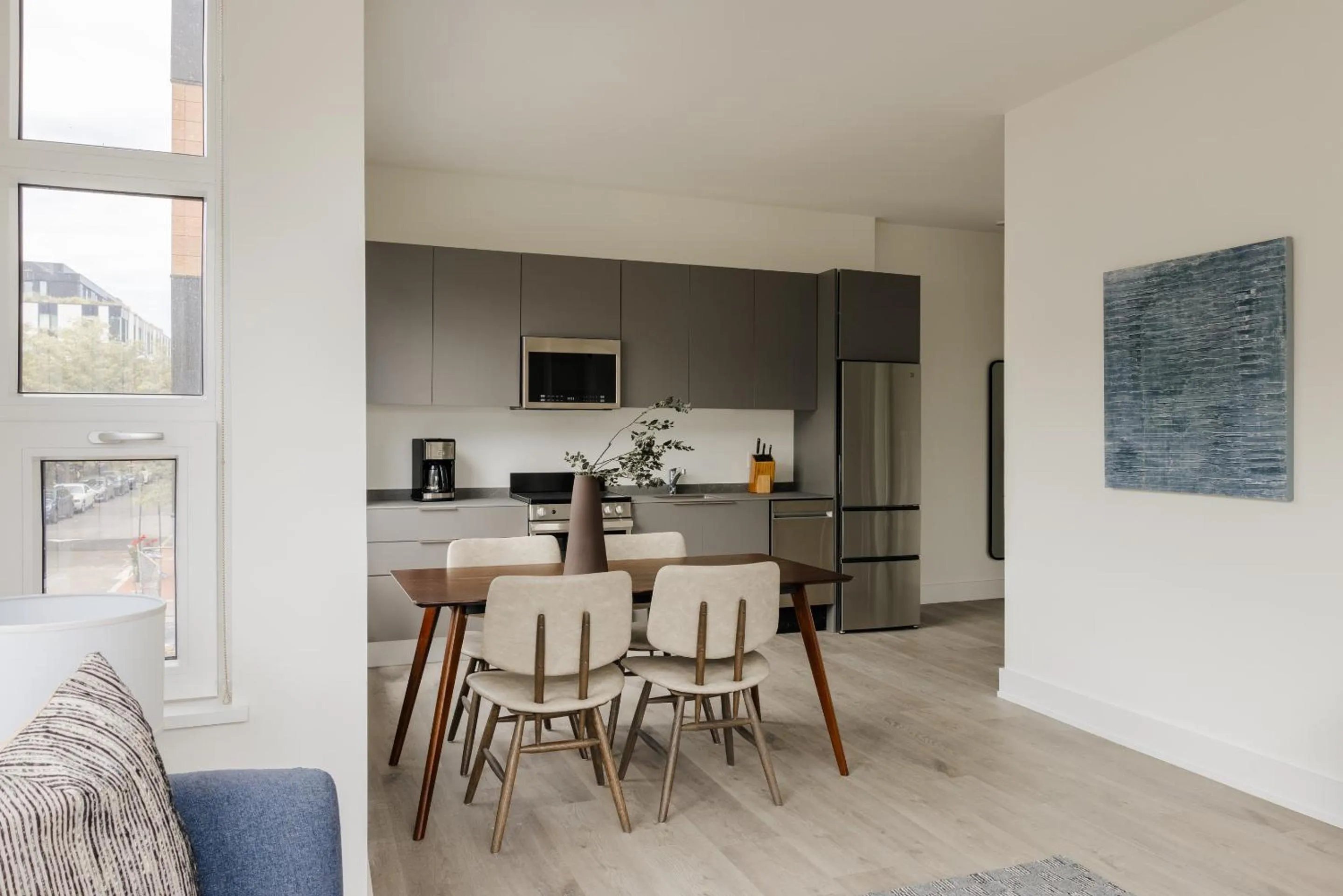 Kitchen or kitchenette in Reside NoMa, a Wyndham Residence