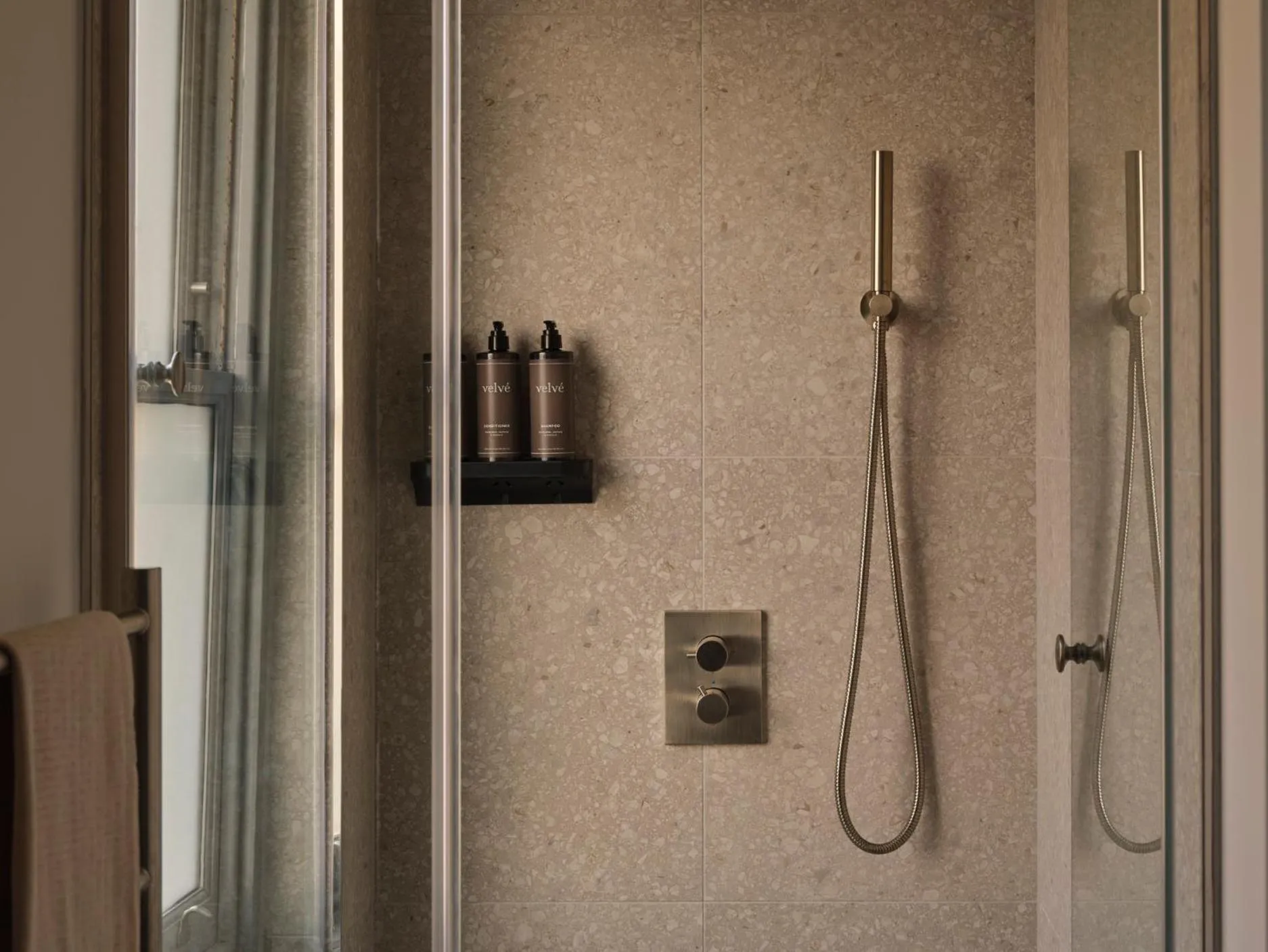 Shower in The Marloes