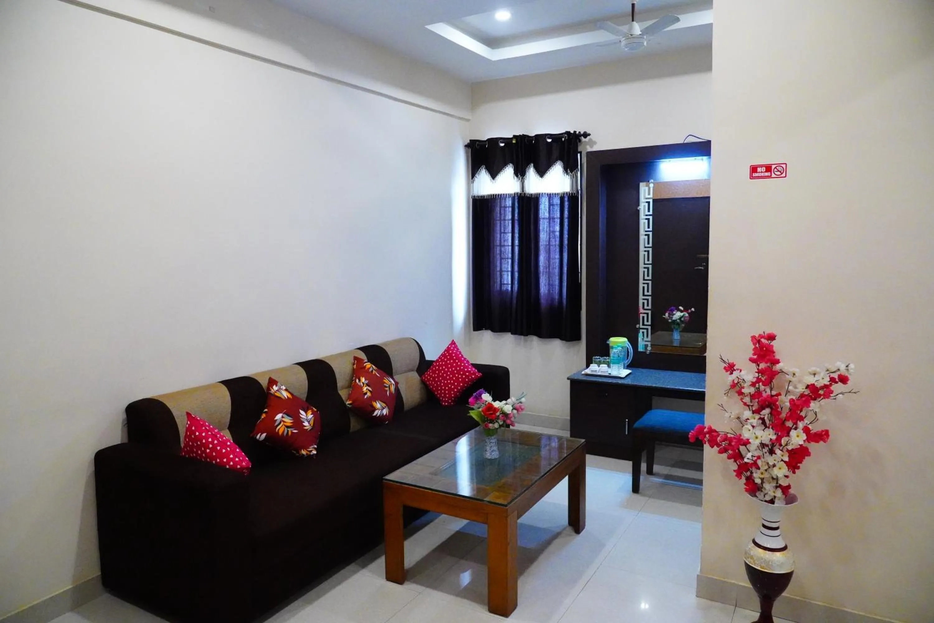 Living room in Vinayagam Residency