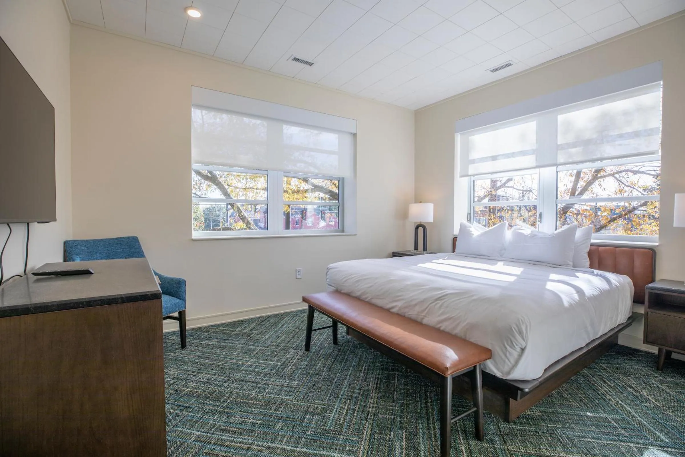 Bedroom, Bed in The Holbrook Hotel