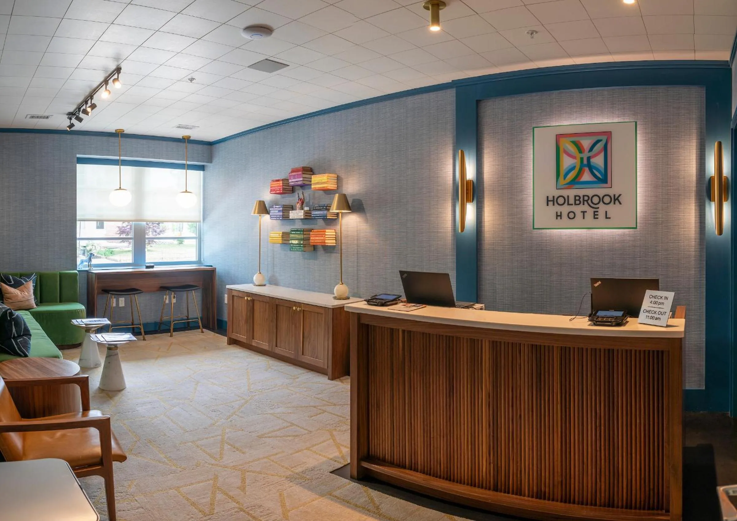 Lobby or reception in The Holbrook Hotel