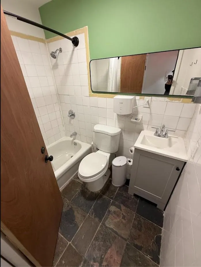 Shower in East Harlem Hostel