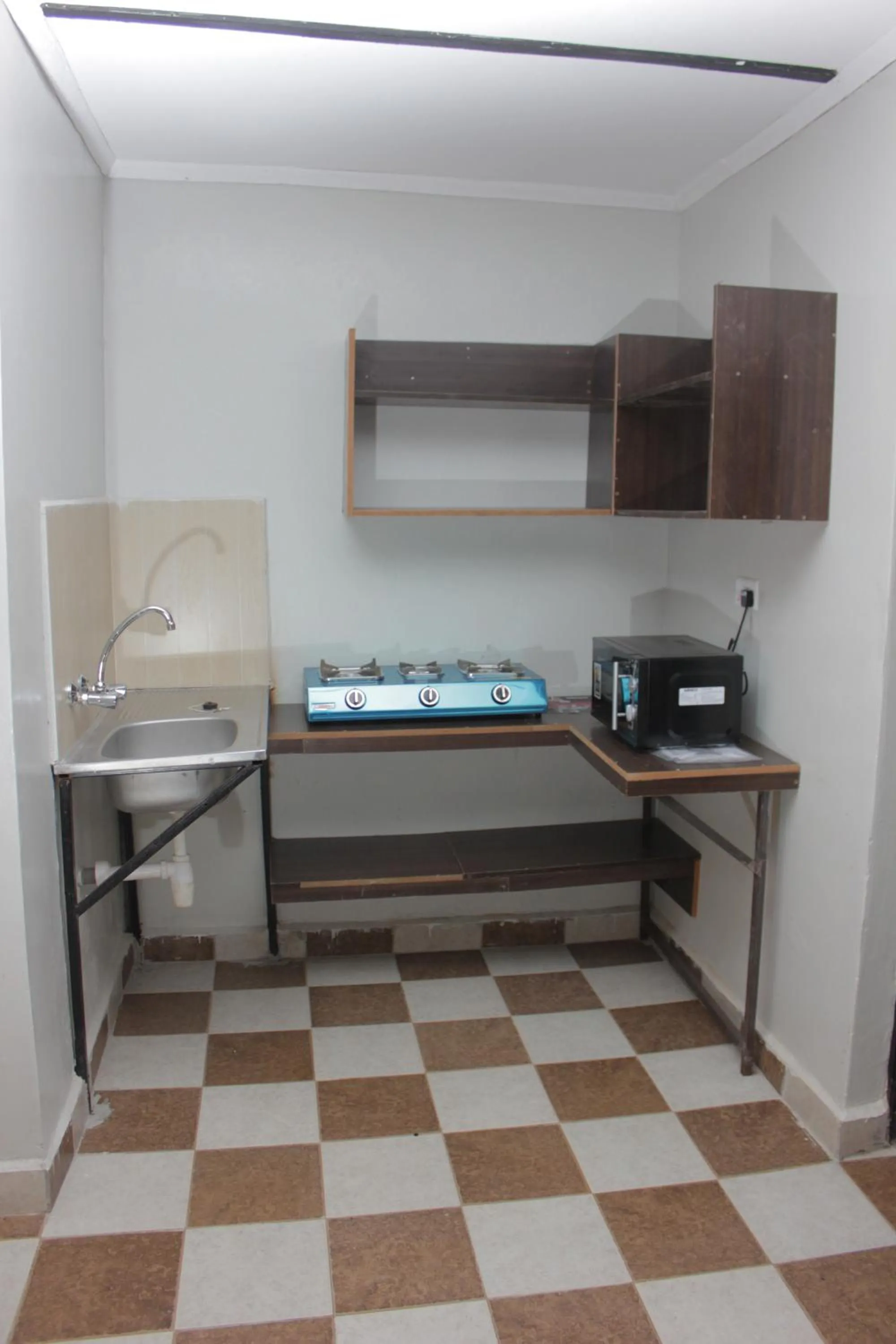 Kitchen or kitchenette in Sweet Lake Resort