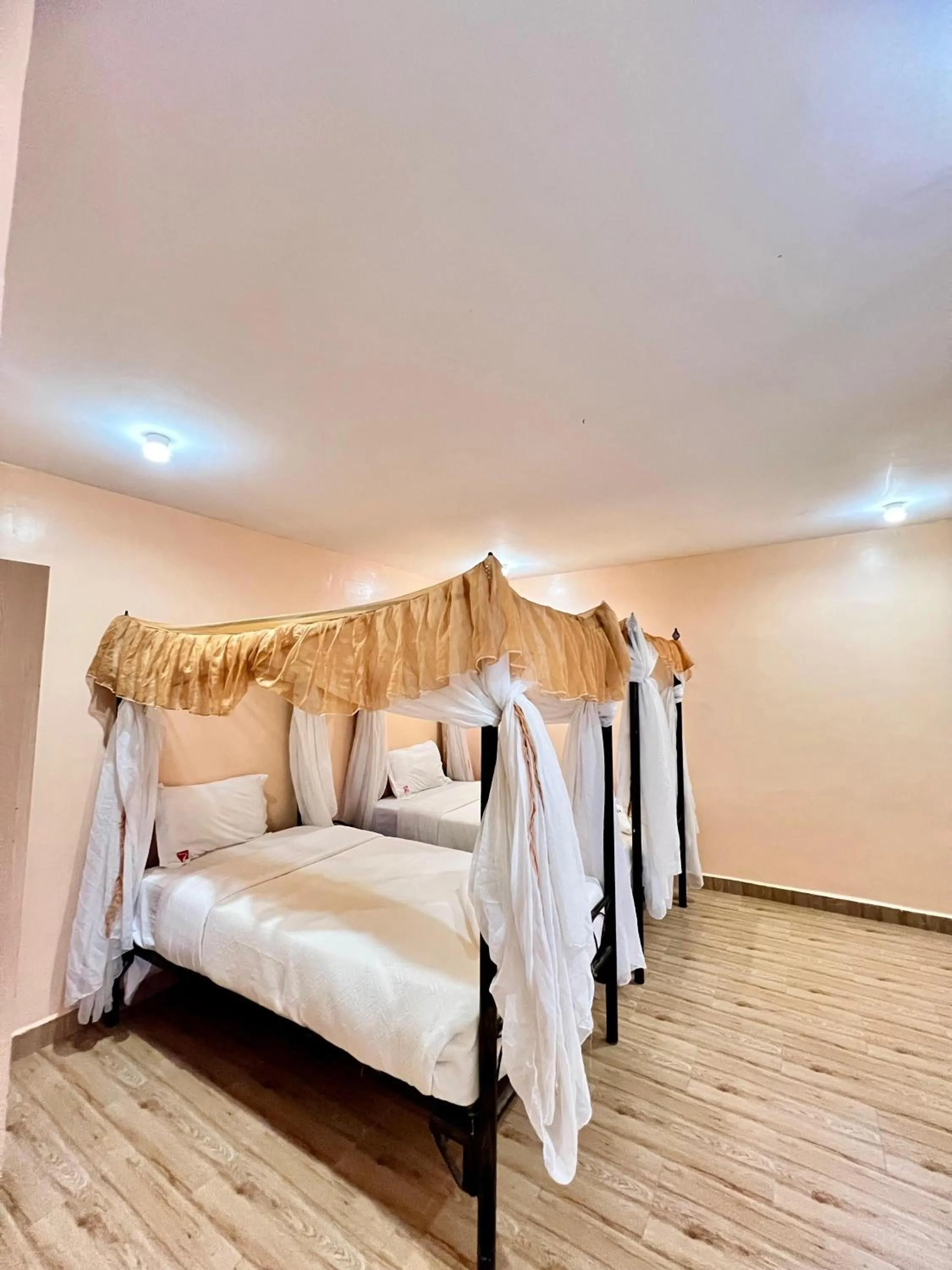 Bed in Sweet Lake Resort