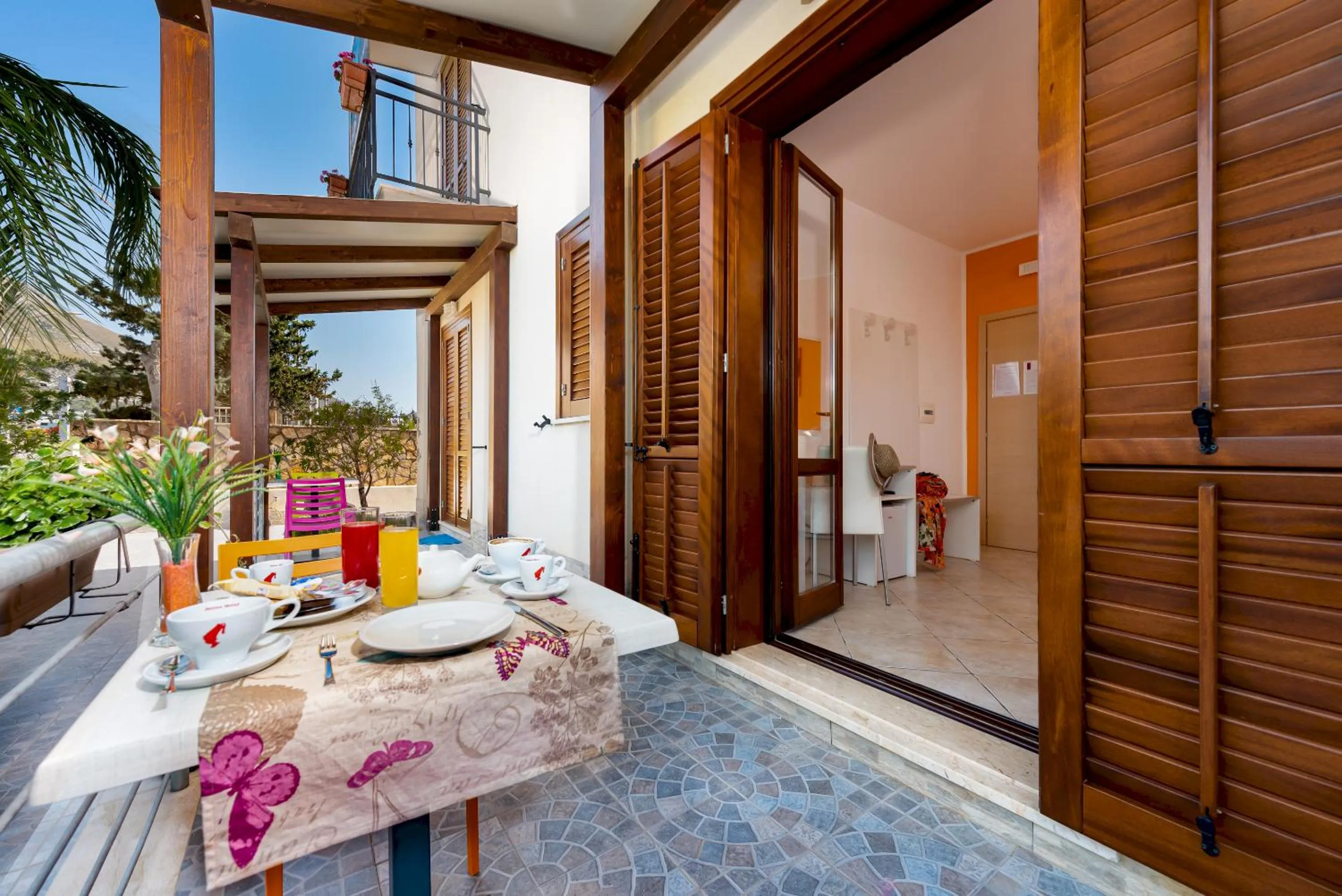 Patio in B&B Armonie