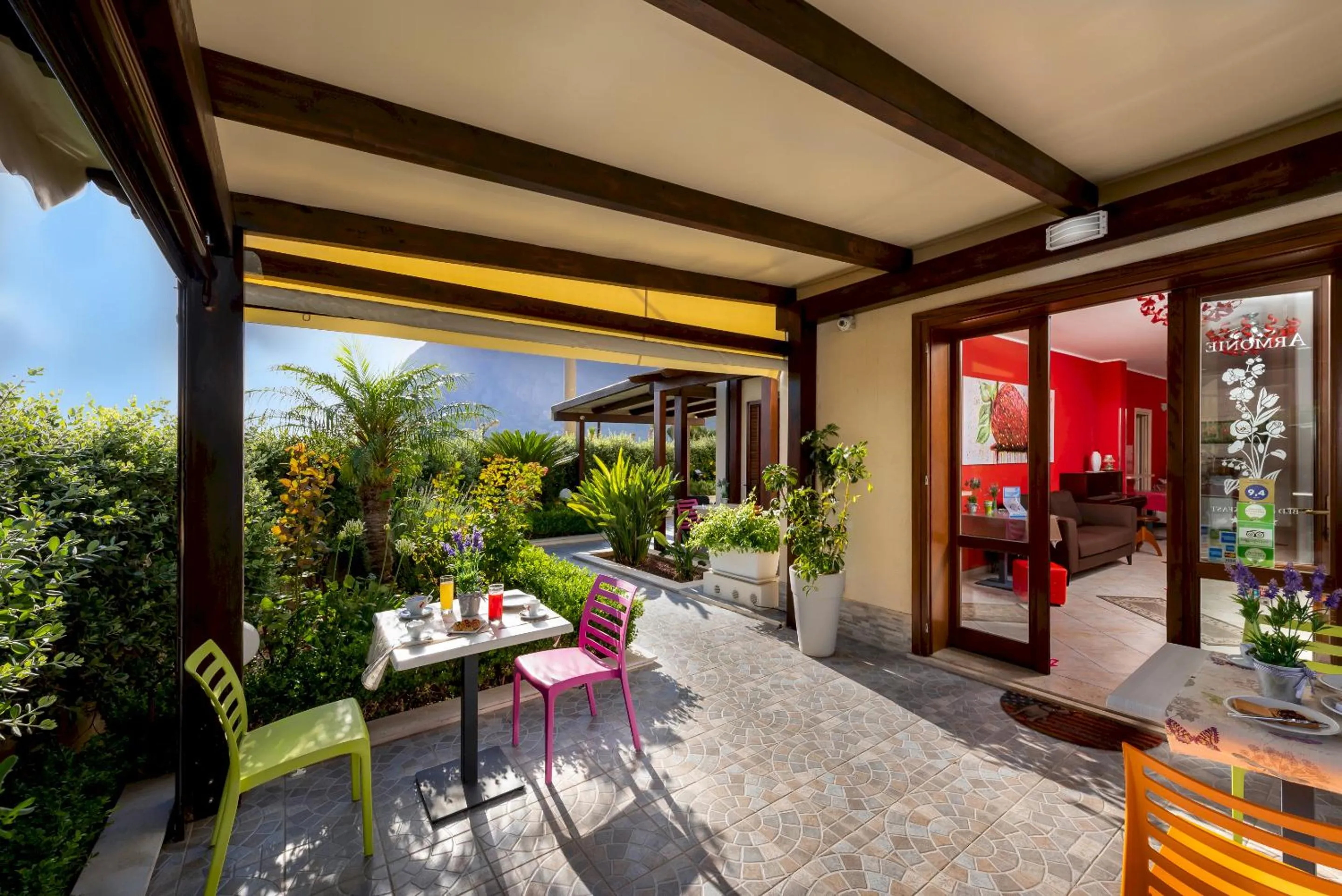 Patio in B&B Armonie