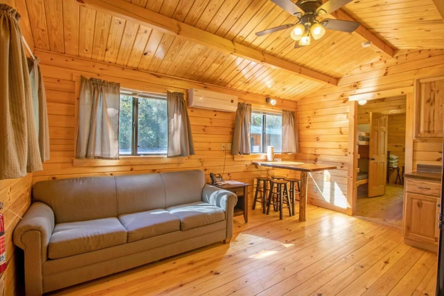 Living room in Wilderness Presidential Resort