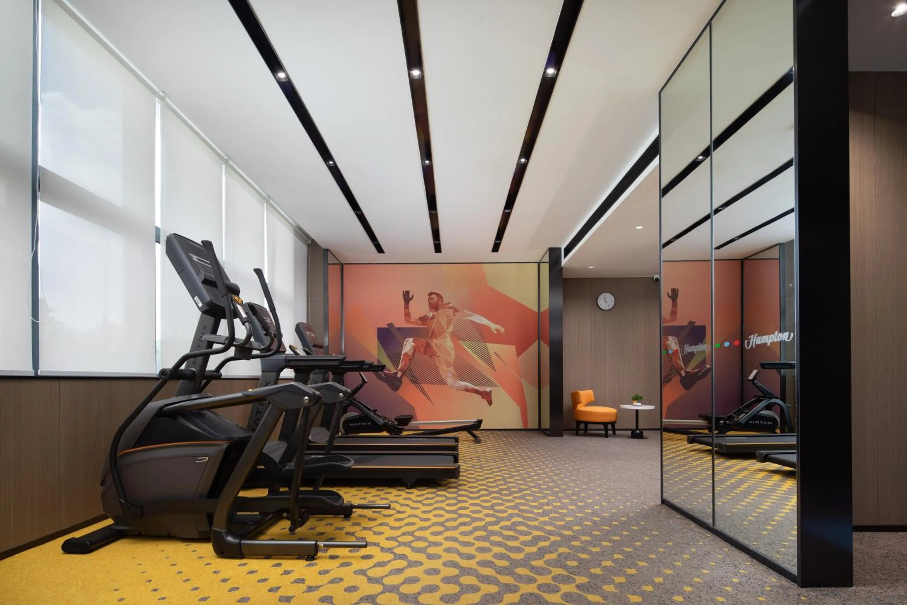 Fitness centre/facilities in 广州新塘希尔顿欢朋酒店-广交会期间免费穿梭巴士往返展馆