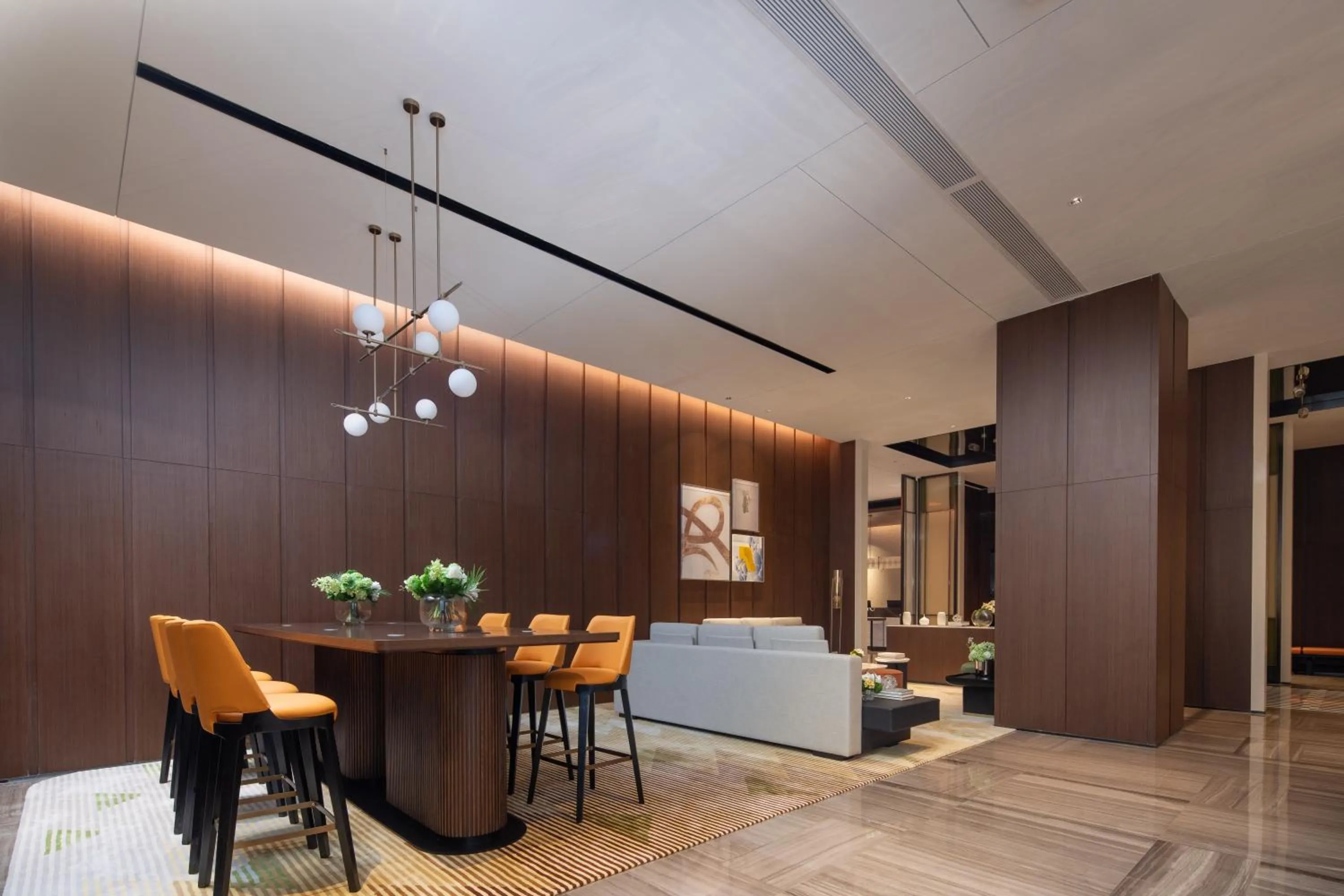 Seating area in 广州新塘希尔顿欢朋酒店-广交会期间免费穿梭巴士往返展馆