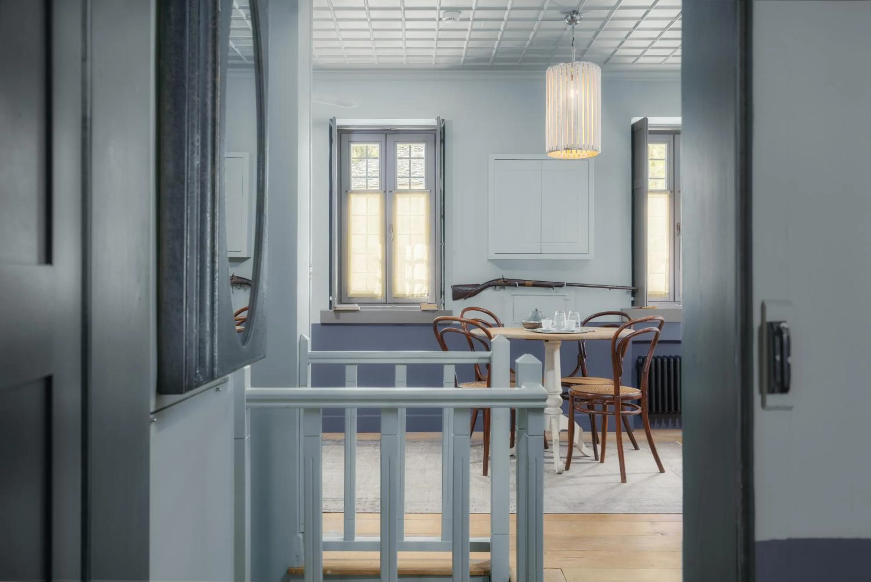 Bedroom in Apeiros Chora Hotel