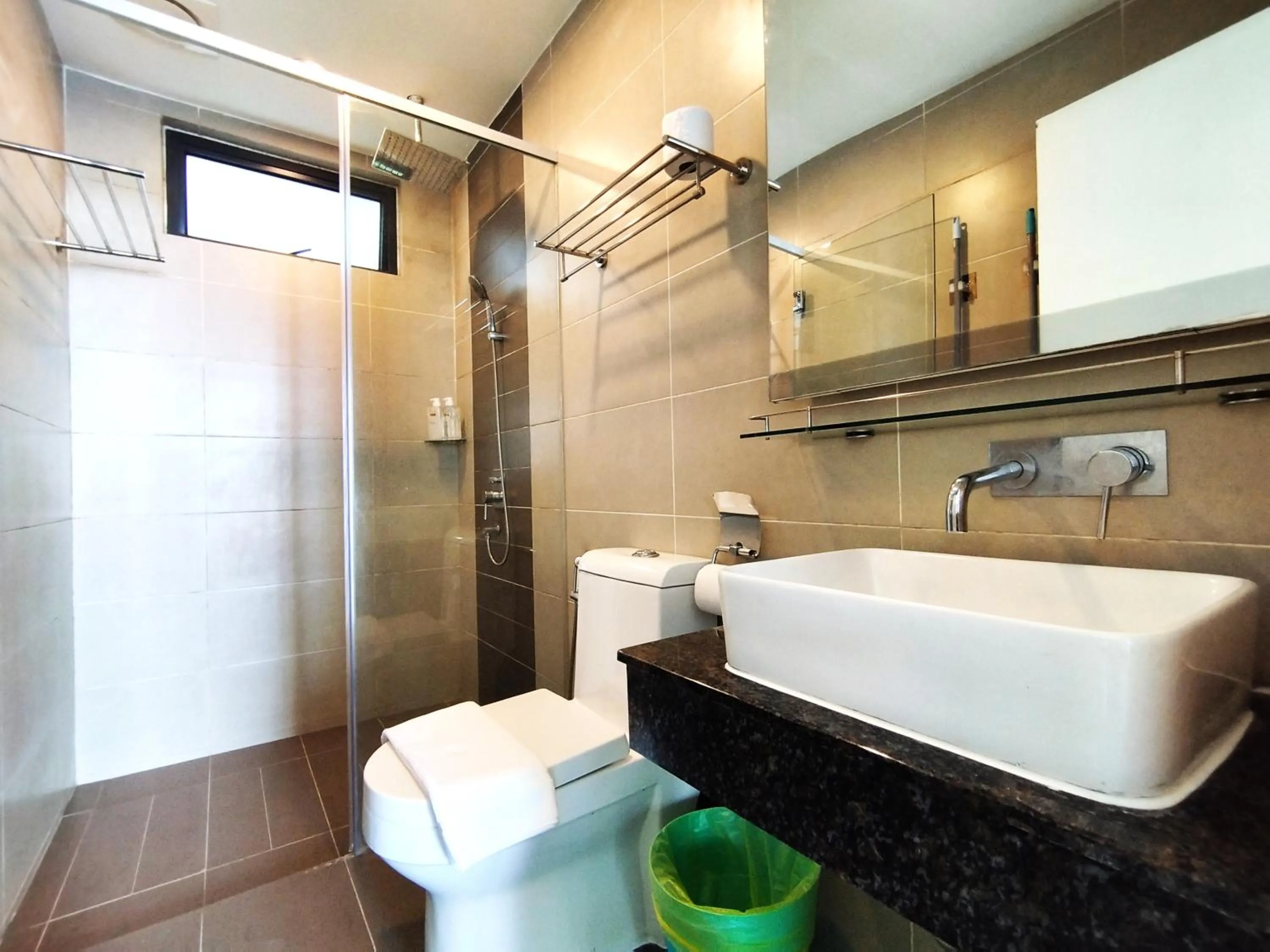 Bathroom in GENTING FoggyCold StayCation AT Ion Delemen By HAPYHOME