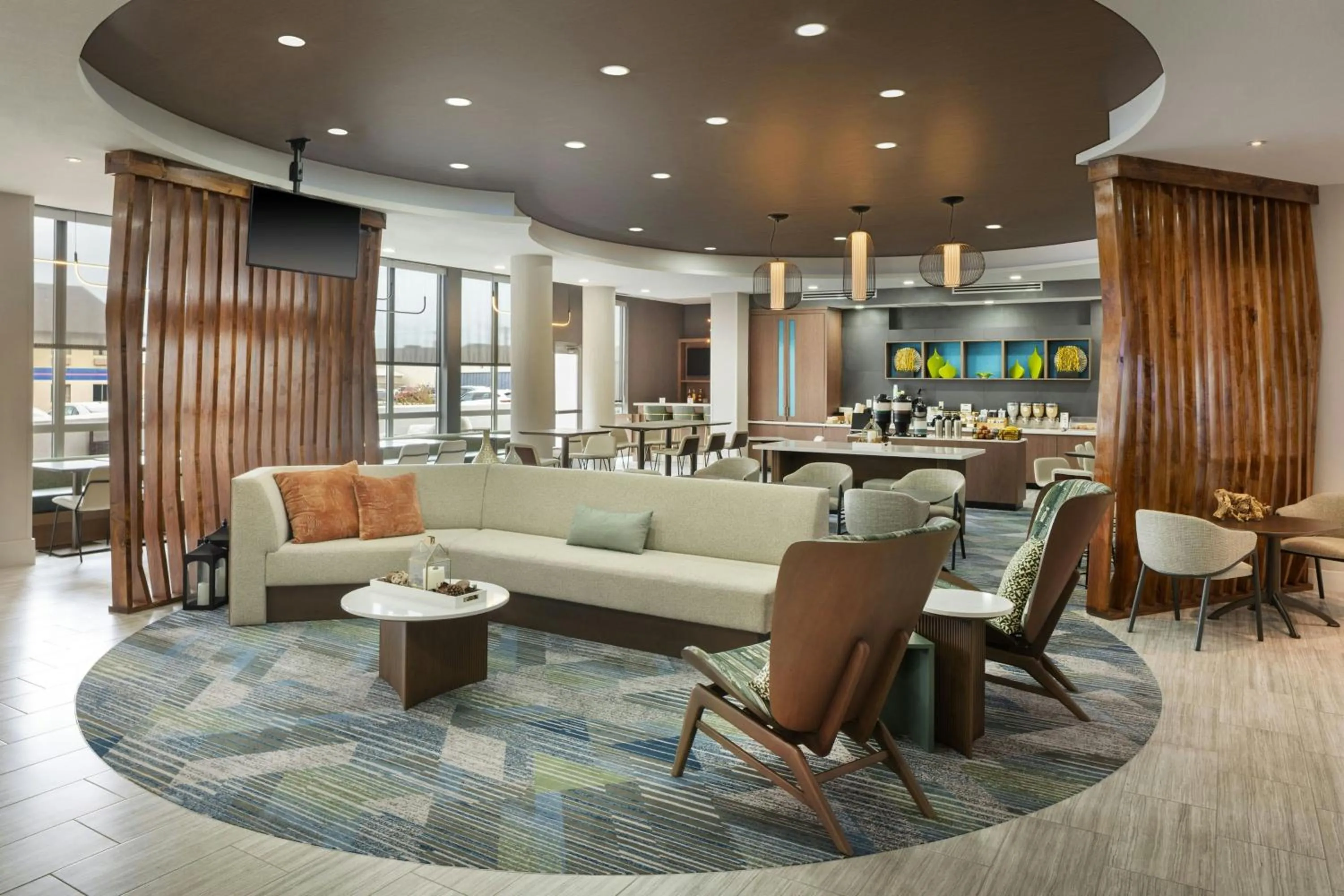 Lobby or reception in SpringHill Suites by Marriott Wichita Airport