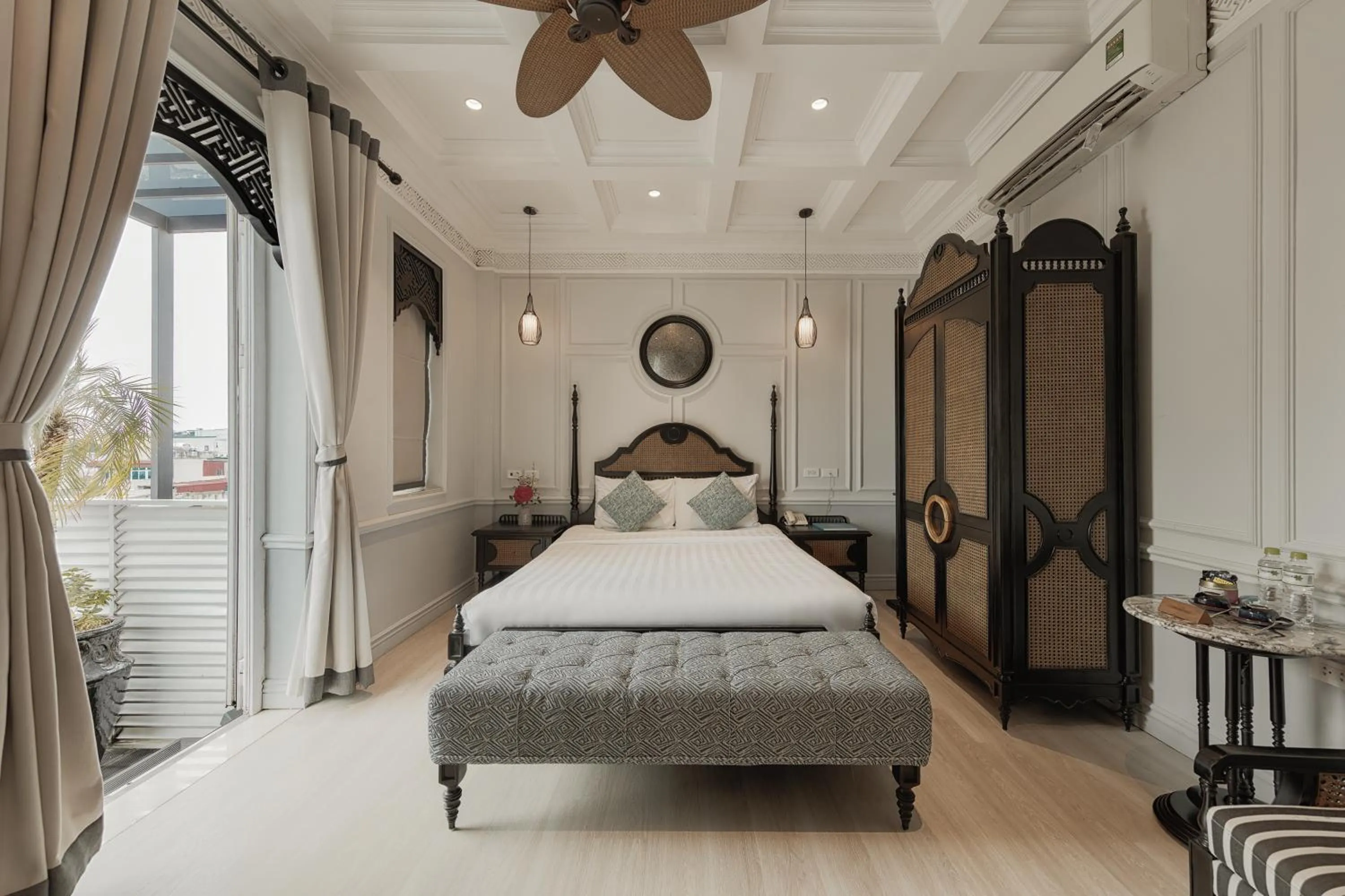 Bed in Hanoi Graceful Hotel and Travel